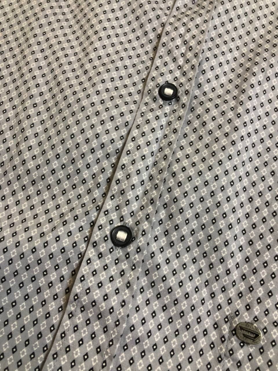 Diesel Diesel Men's DESIGNER Button-Down Collared Shirt Size US XL / EU 56 / 4 - 9 Thumbnail