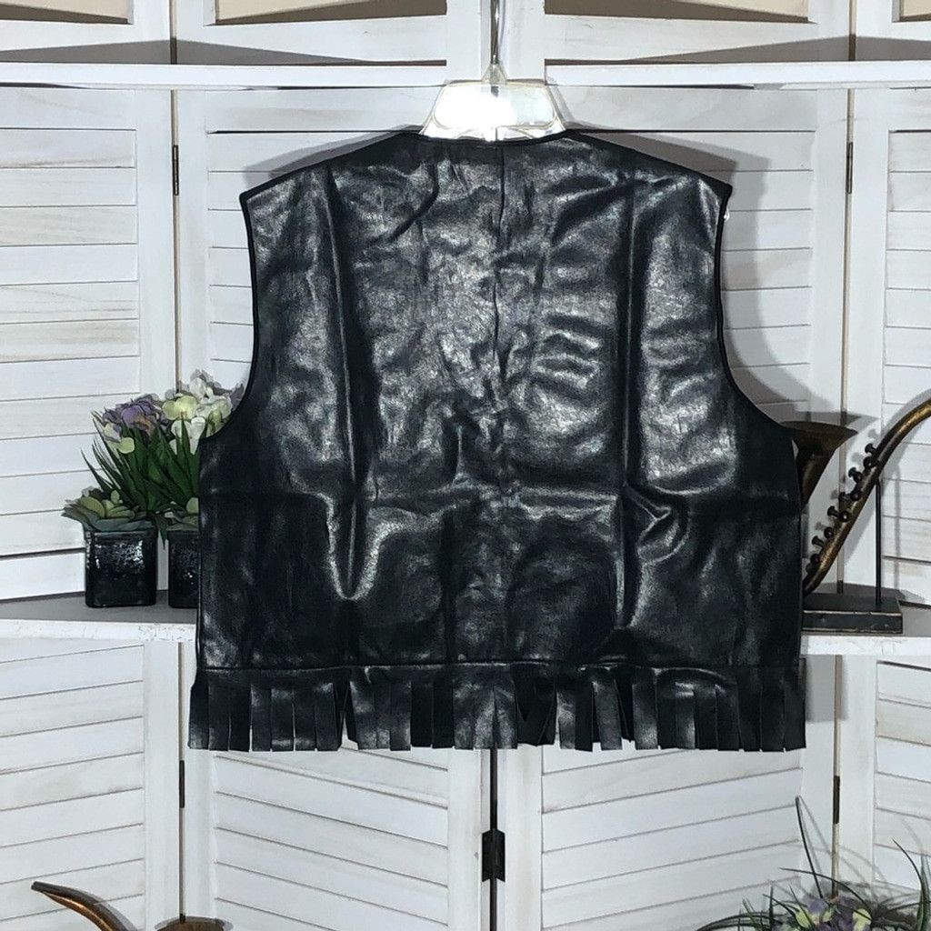Vintage Frontier sheriff Halloween costume leather vest man’s sz L Size US L / EU 52-54 / 3 - 3 Thumbnail