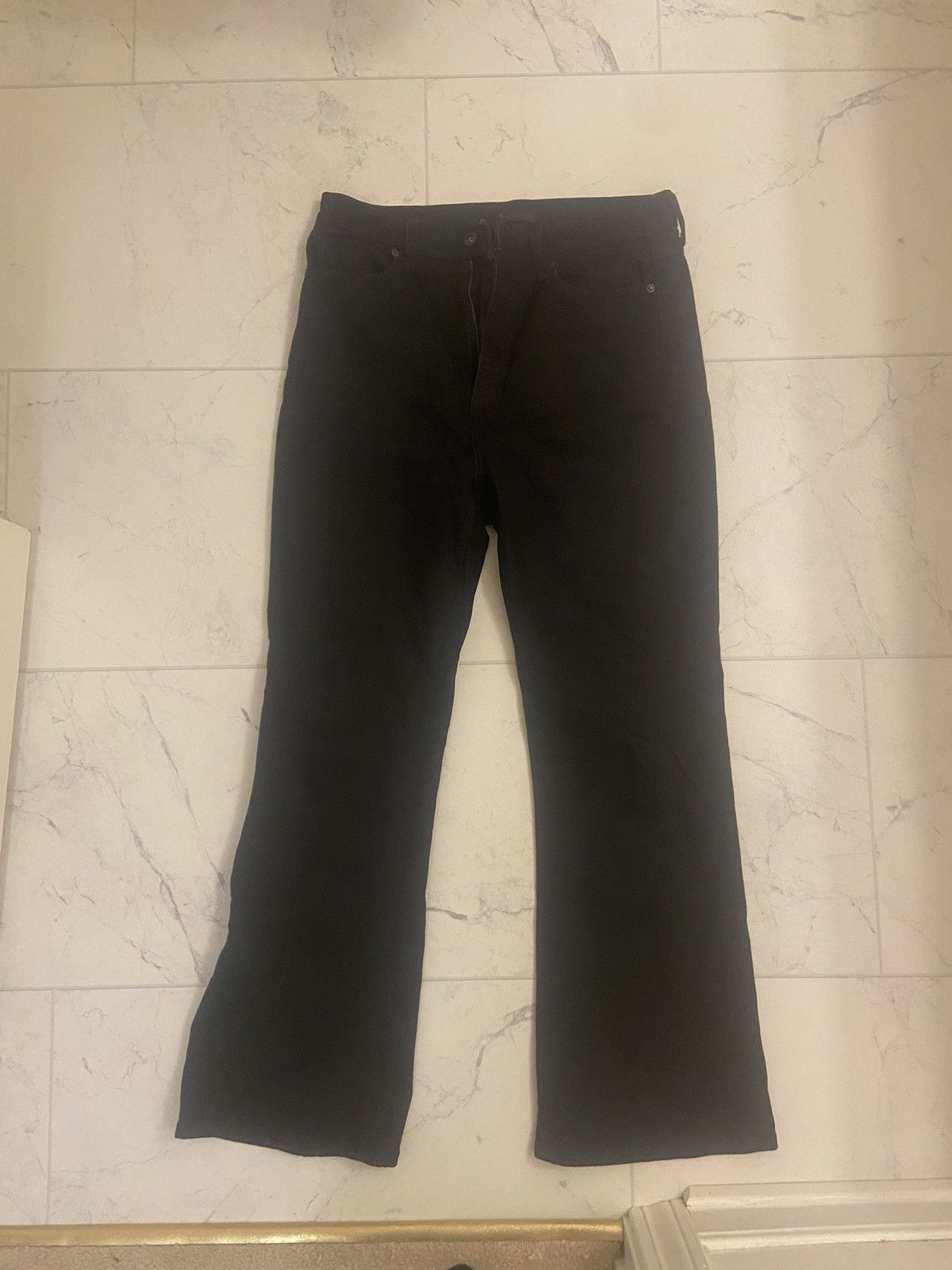 Undercover × Uniqlo Uniqlo Black Flare Pants Size US 32 / EU 48 - 3 Thumbnail