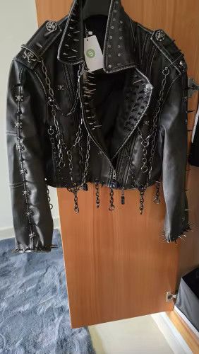Designer × Japanese Brand Gothic Leather vintage Skull Jacket Size US M / EU 48-50 / 2 - 7 Thumbnail