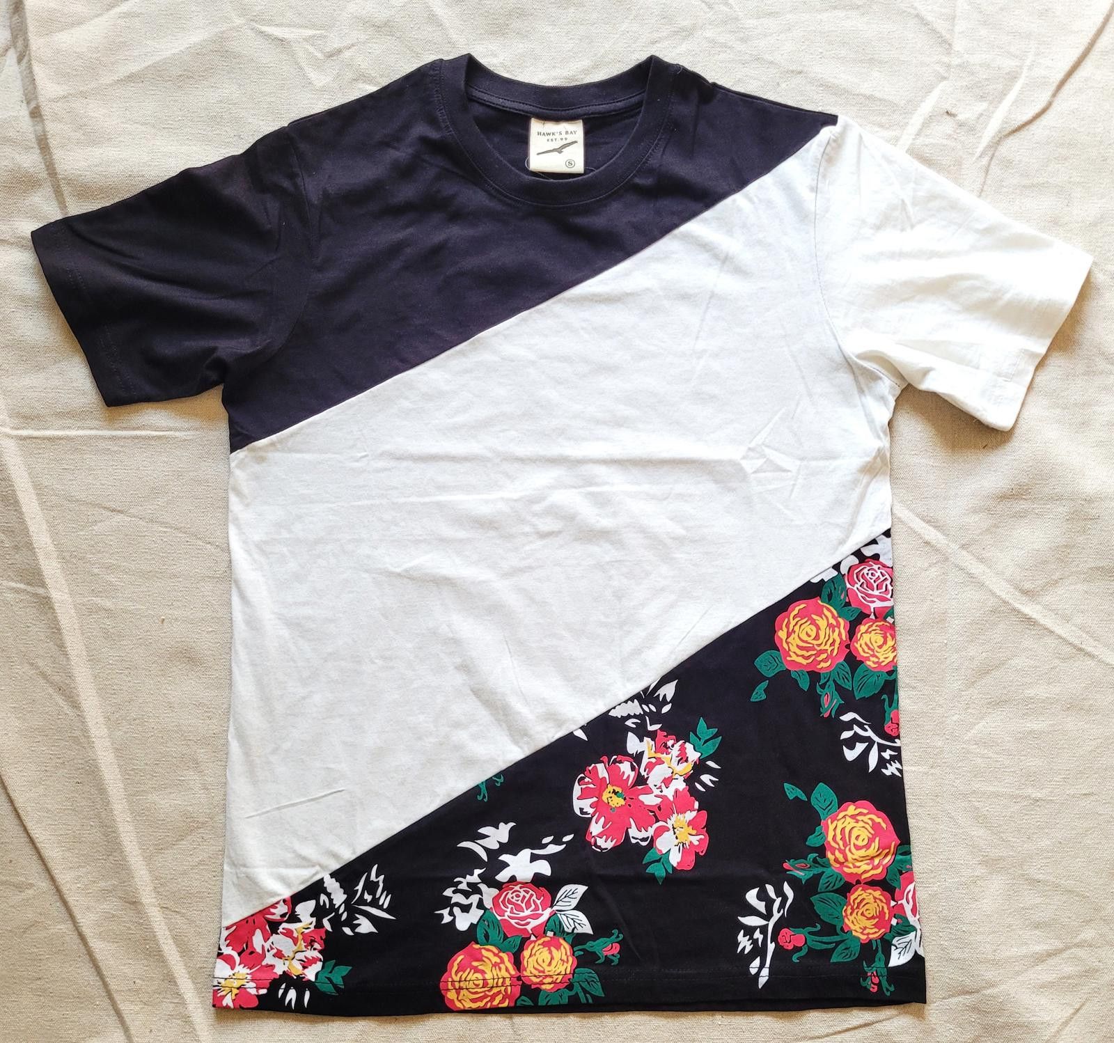 Other Black White & Floral Diagonal Panel NEW Size US M / EU 48-50 / 2 - 2 Thumbnail