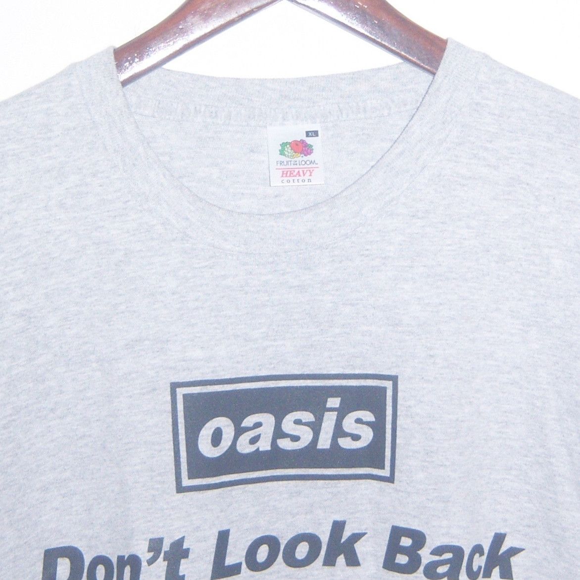 Band Tees × Fruit Of The Loom Oasis - Dont look back in Anger Band Tees Size US XL / EU 56 / 4 - 3 Thumbnail