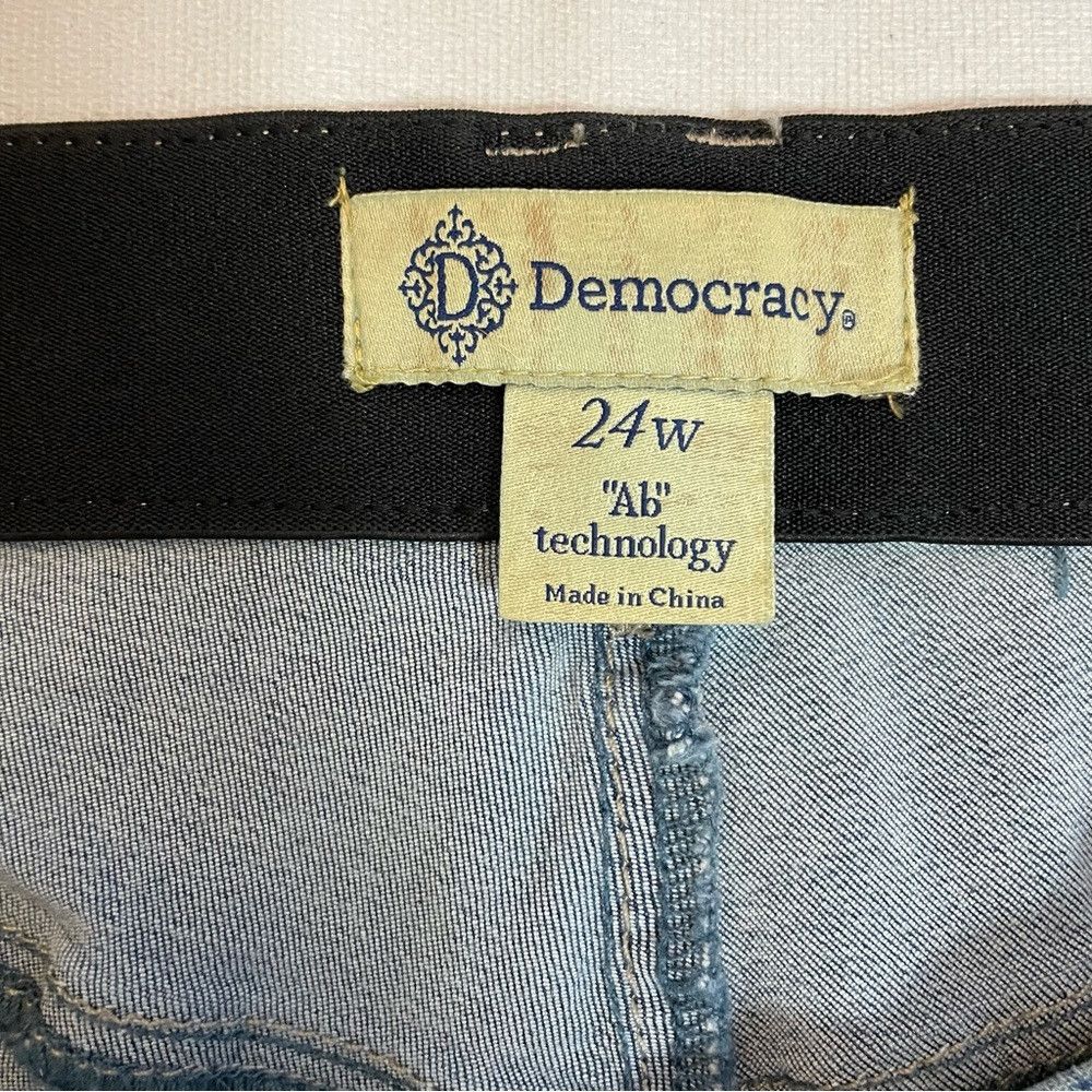 Other NWT New Democracy AB Technology High Rise Skinny Jeans Size Size 42" / US 20 - 6 Thumbnail