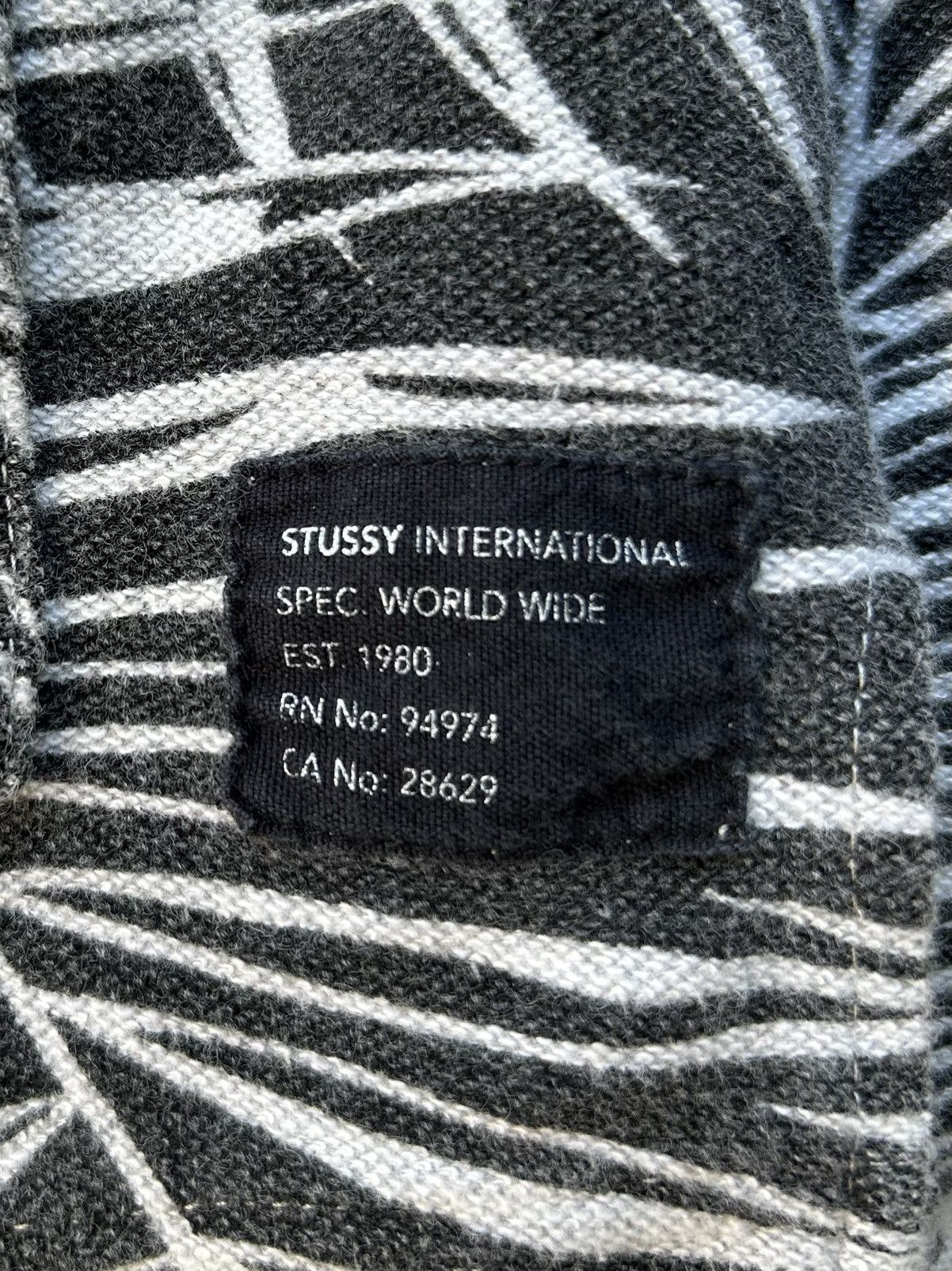 Stussy *RARE* Stussy leaf print hoodie Size US L / EU 52-54 / 3 - 2 Thumbnail
