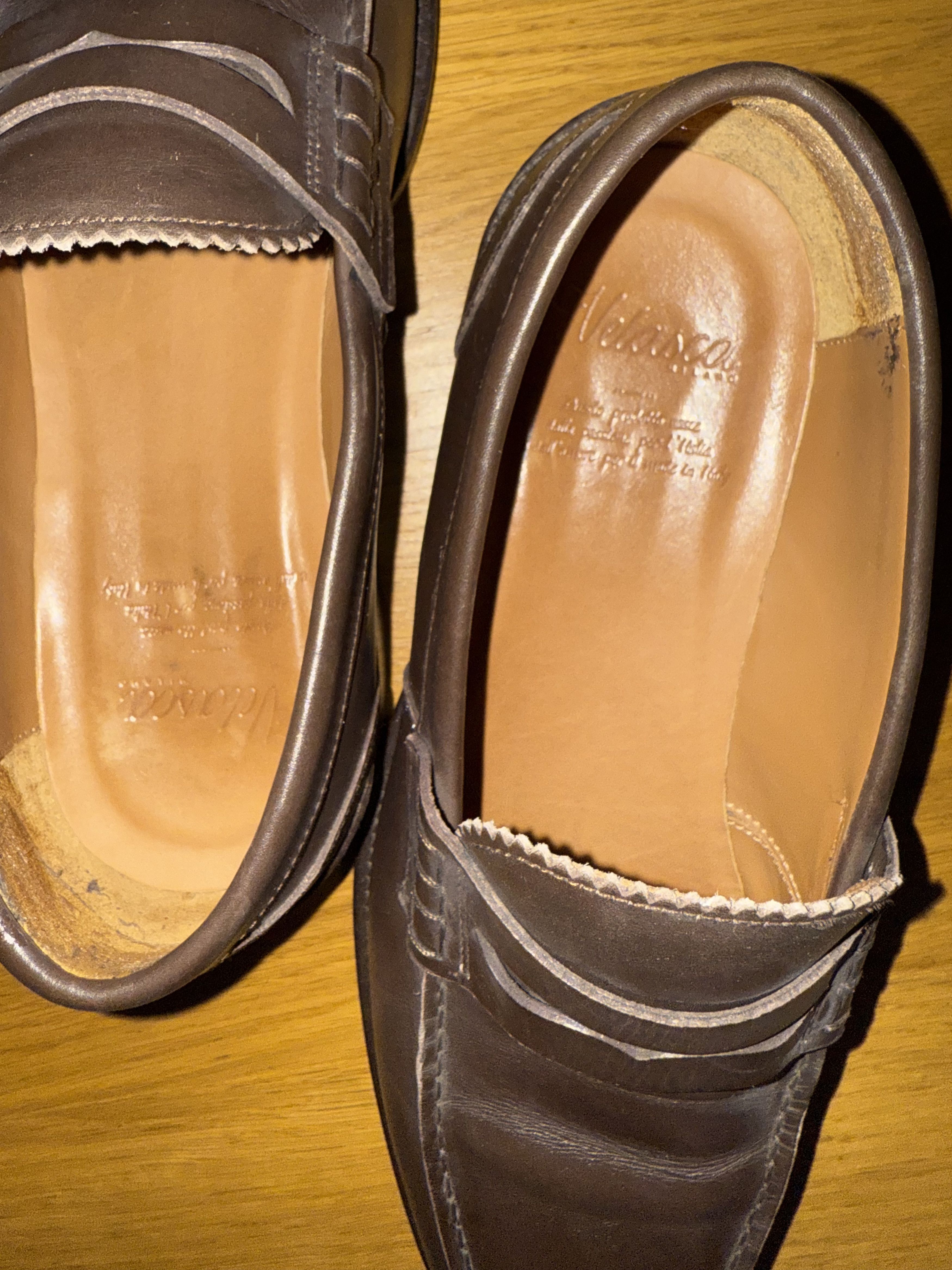 Velasca Velasca "Maester" Brown Loafers Size US 10.5 / EU 43-44 - 4 Thumbnail
