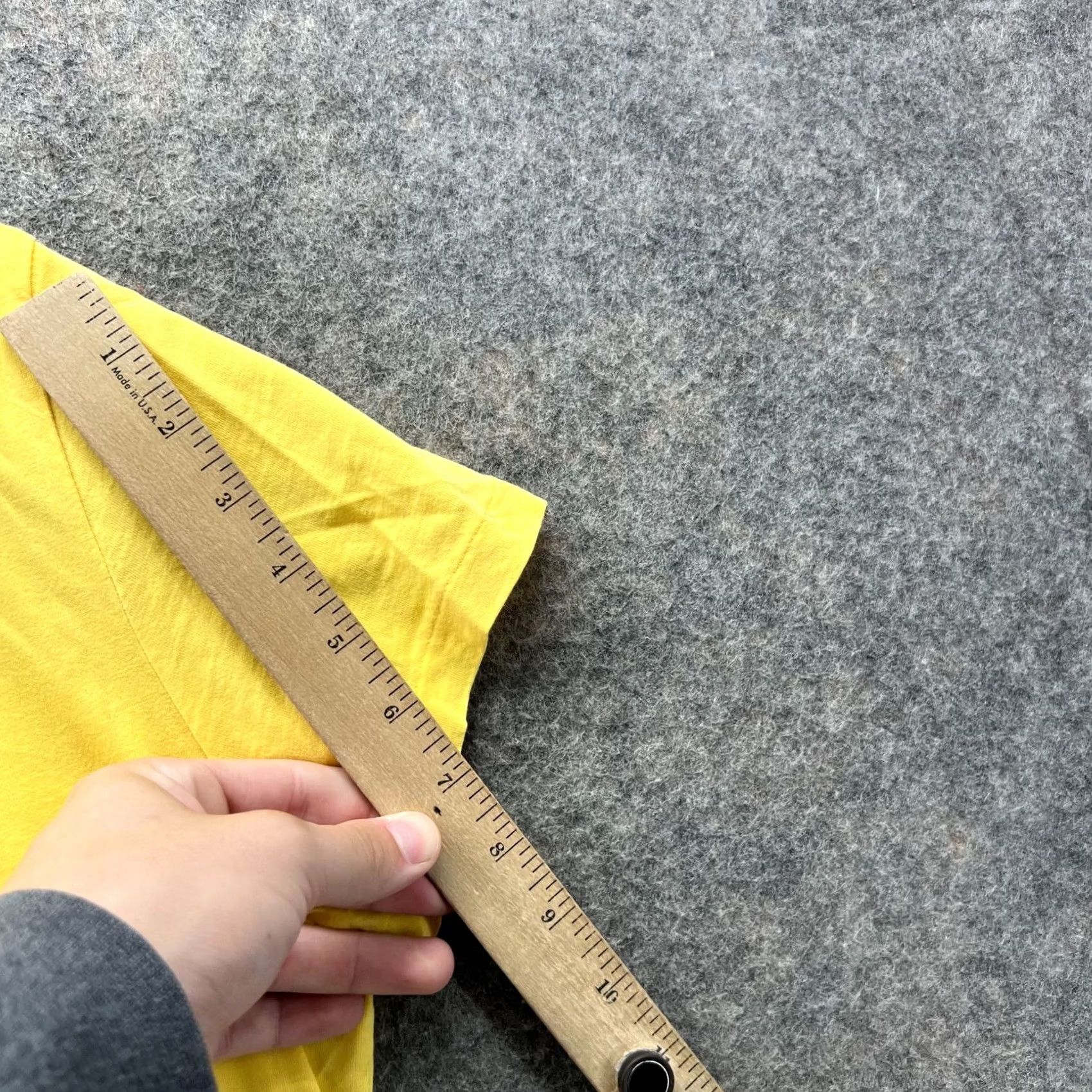 Polo Ralph Lauren VINTAGE? No — Ralph Lauren Sport Shirt Womens XL Yellow V-Neck Short Sleeve Cotton Pony Logo Shirt Womens XL Yellow Cotton Pony Logo Size XL / US 12-14 / IT 48-50 - 3 Thumbnail