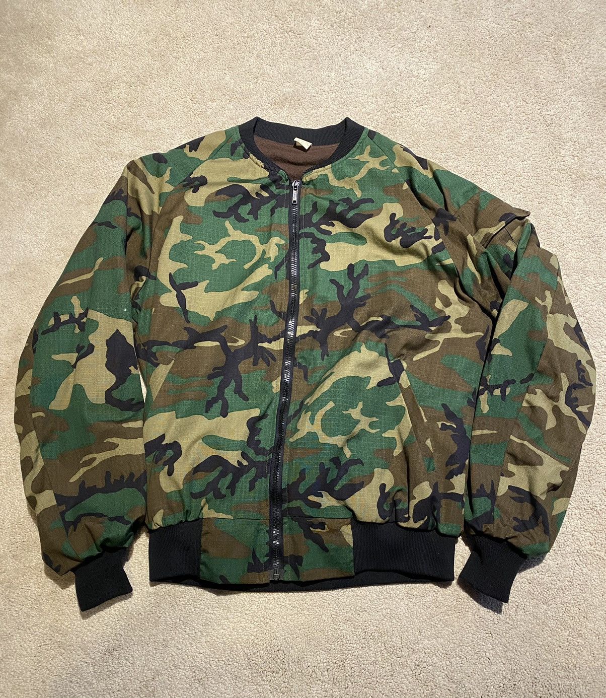 Vintage Vintage camo bomber Size US L / EU 52-54 / 3 - 1 Thumbnail