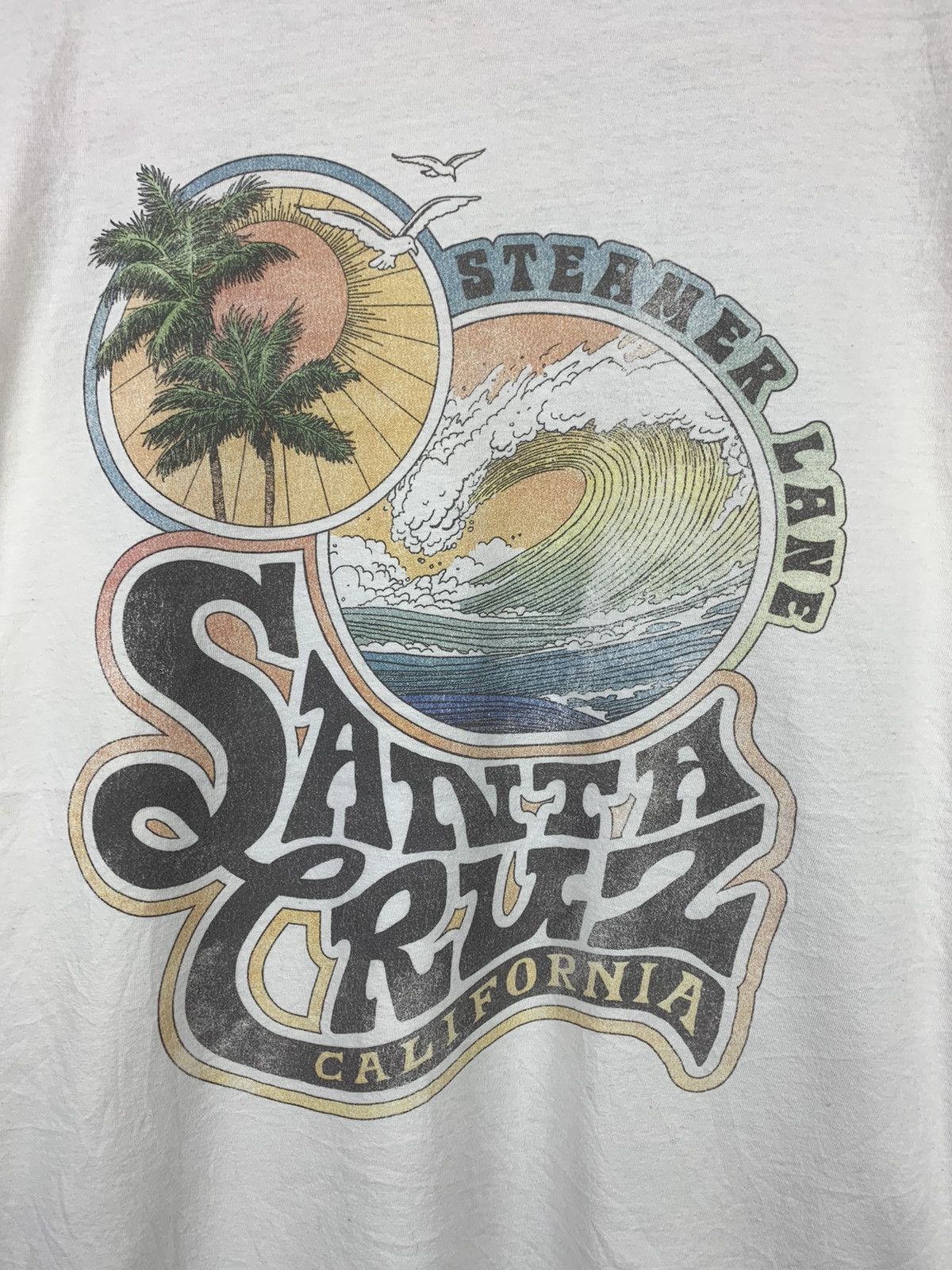 Old Navy Offer! Old Navy Santa Cruz Streamer Lane Surf Tee Size US XL / EU 56 / 4 - 3 Thumbnail