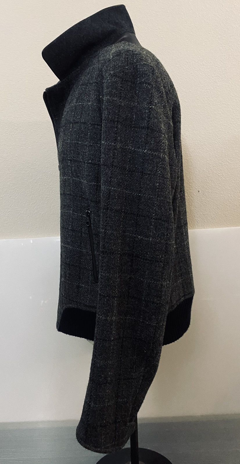 Rag & Bone Rag & Bone 🇺🇸 x Harris tweed wool lambskin B-15 bomber 46 NWT Size US XL / EU 56 / 4 - 9 Thumbnail