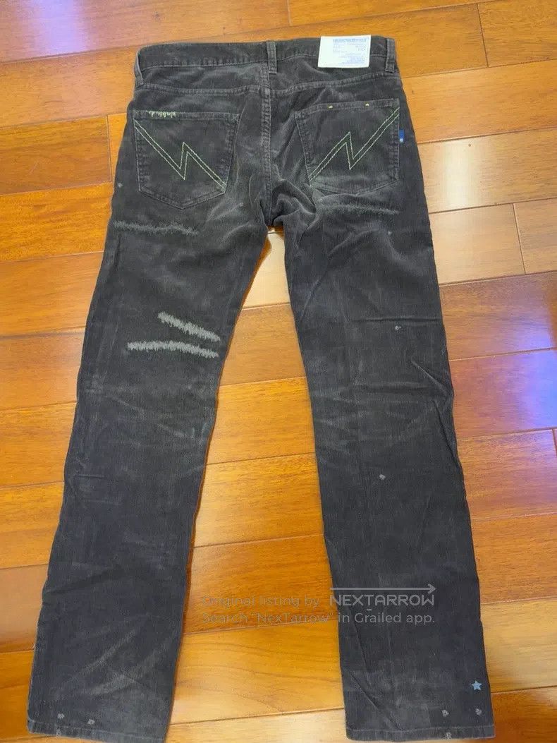 Neighborhood Neighborhood size M Corduroy Denim Jeans Black Size US 27 - 6 Thumbnail