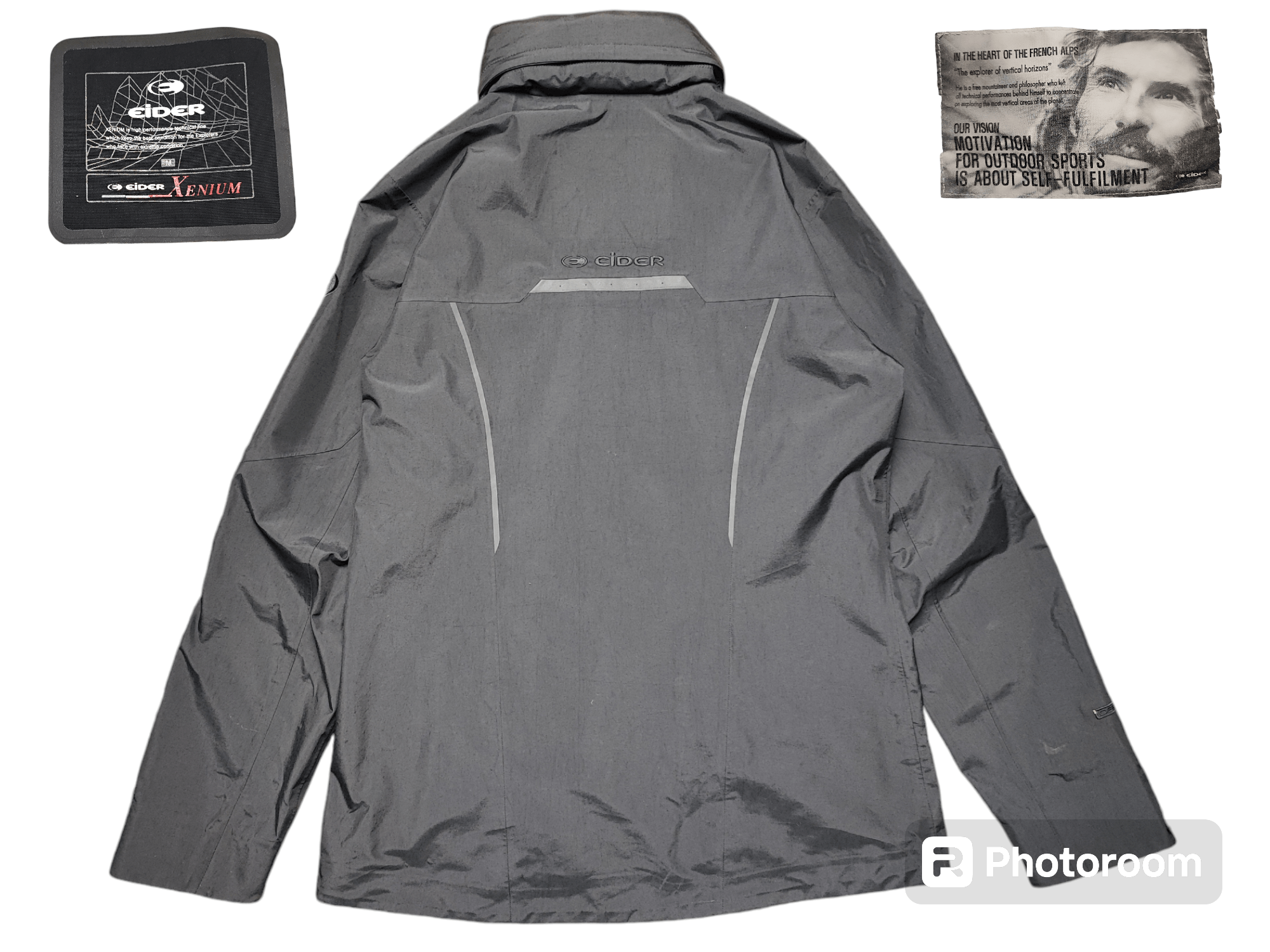 Japanese Brand Hiking Jacket Eider Xenium Waterproof Size US M / EU 48-50 / 2 - 2 Thumbnail