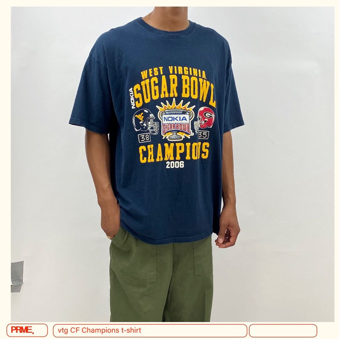 Champion × Vintage vintage 2006 Y2K NOKIA SUGAR BOWL CHAMPIONS Georgia t-shirt Size US XXL / EU 58 / 5 - 2 Thumbnail