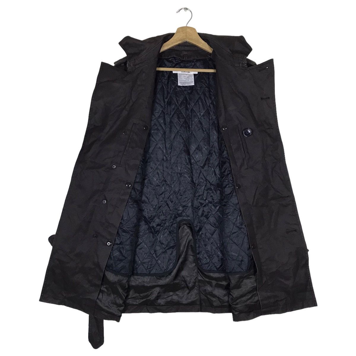 Vintage Katharine Hamnett London Trench Coat Jacket