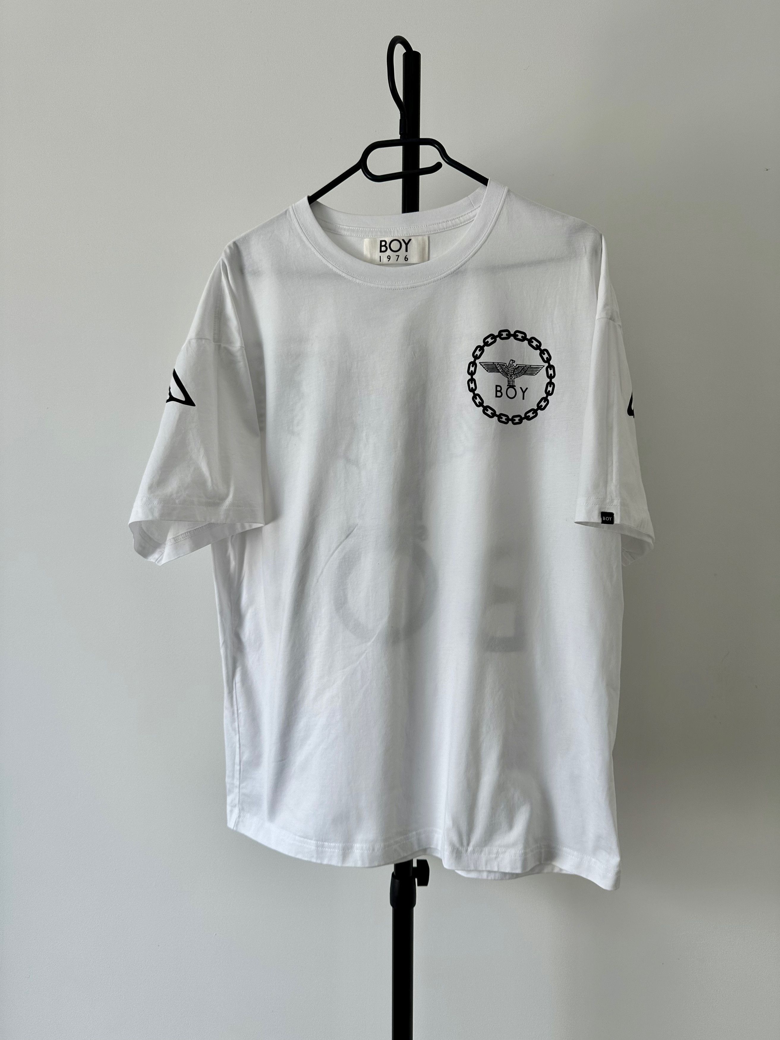Boy London BOY London Eagle white t-shirt Big Logo Size US M / EU 48-50 / 2 - 2 Thumbnail