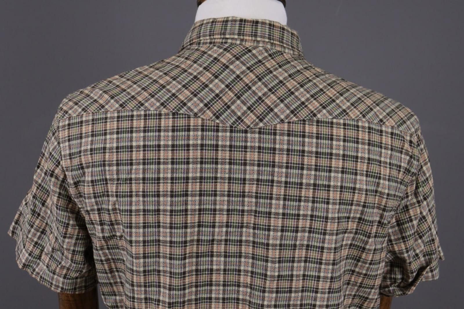 Denim & Supply Ralph Lauren Denim & Supply Ralph Lauren Brown Check Overshirt Shirt Sz L Size US L / EU 52-54 / 3 - 12 Thumbnail