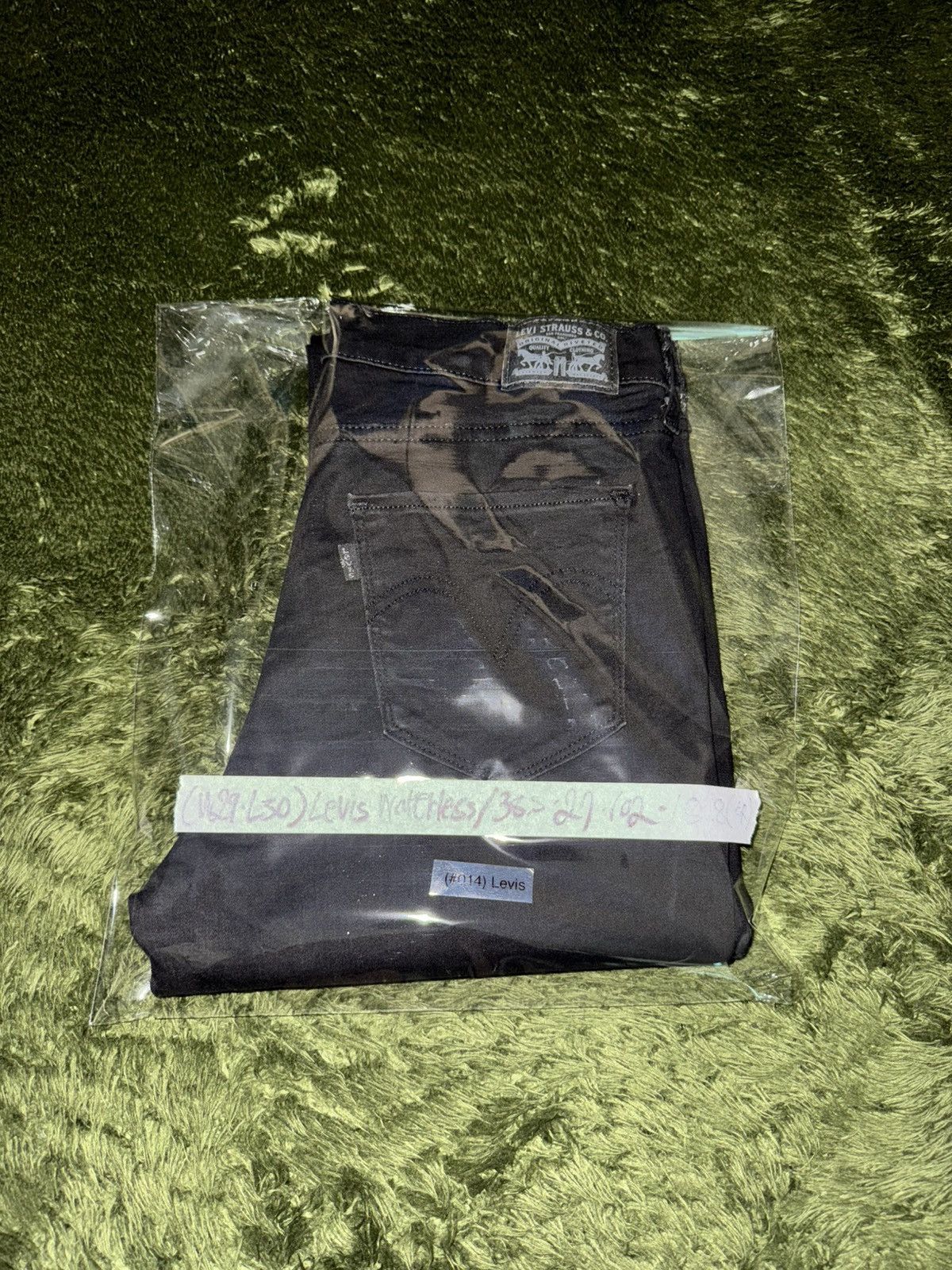 Levi's [W29/L30] Levis WATERLESS black label washed cotton pants Size US 29 - 12 Thumbnail