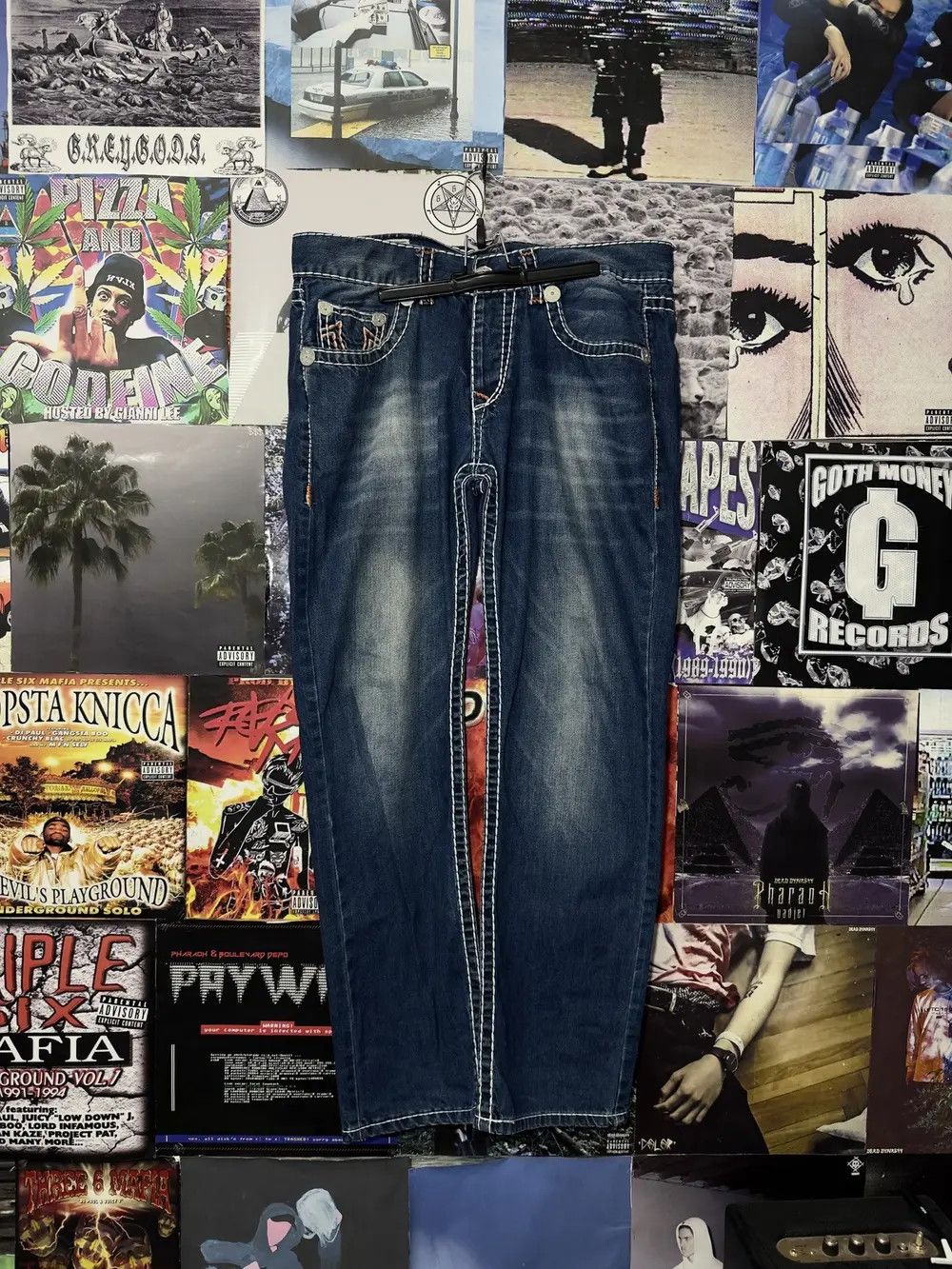 True Religion Super T Denim Vest