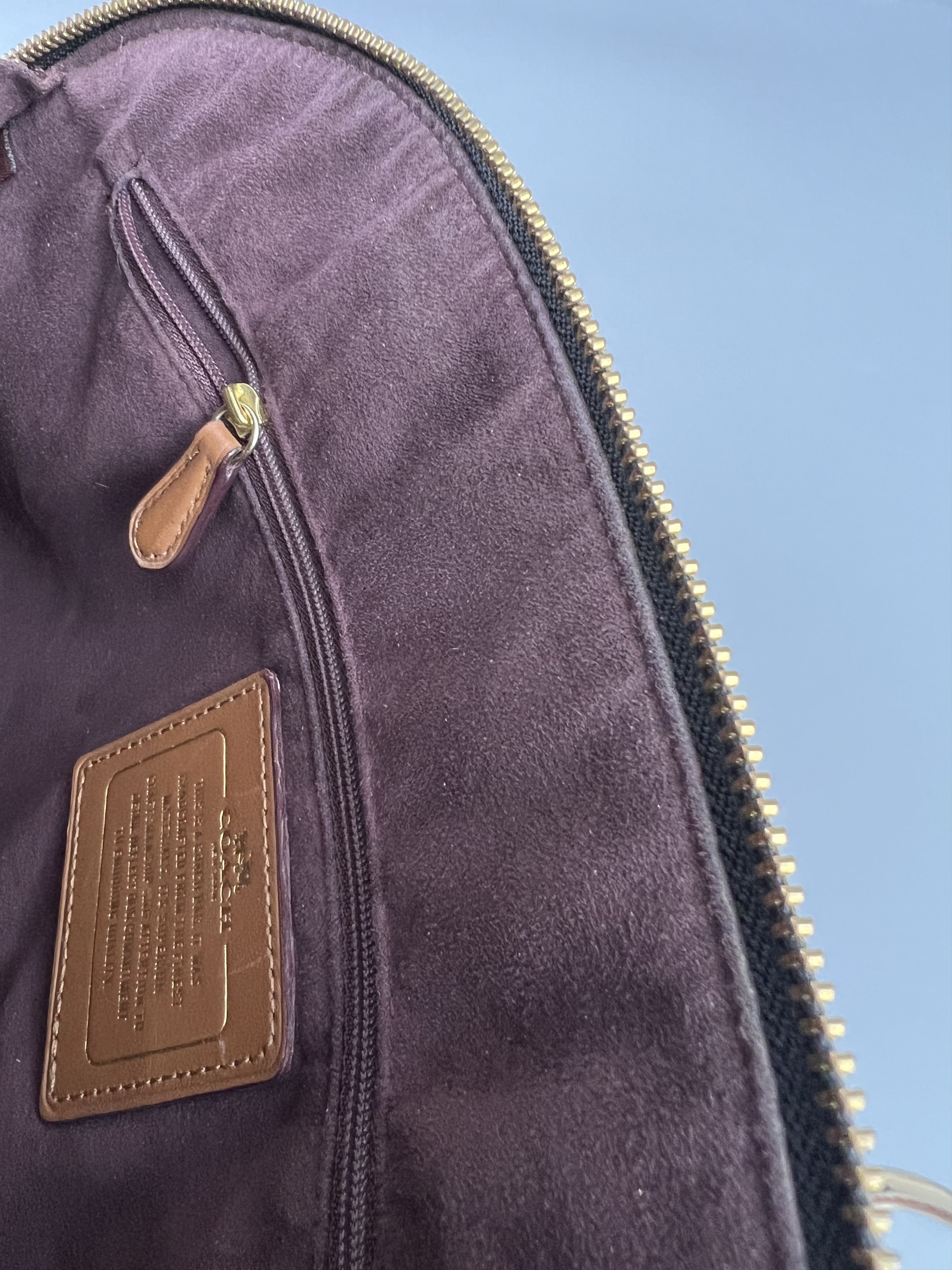 Coach × Leather Coach Brown Leather Handbag Size ONE SIZE - 13 Thumbnail