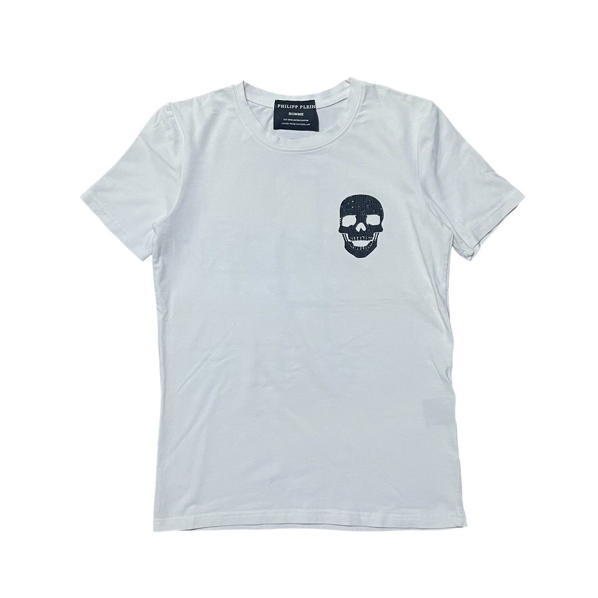 Designer × Philipp Plein 💥Phillip Plein Homme Cross Backhits Tees Size US S / EU 44-46 / 1 - 1 Thumbnail