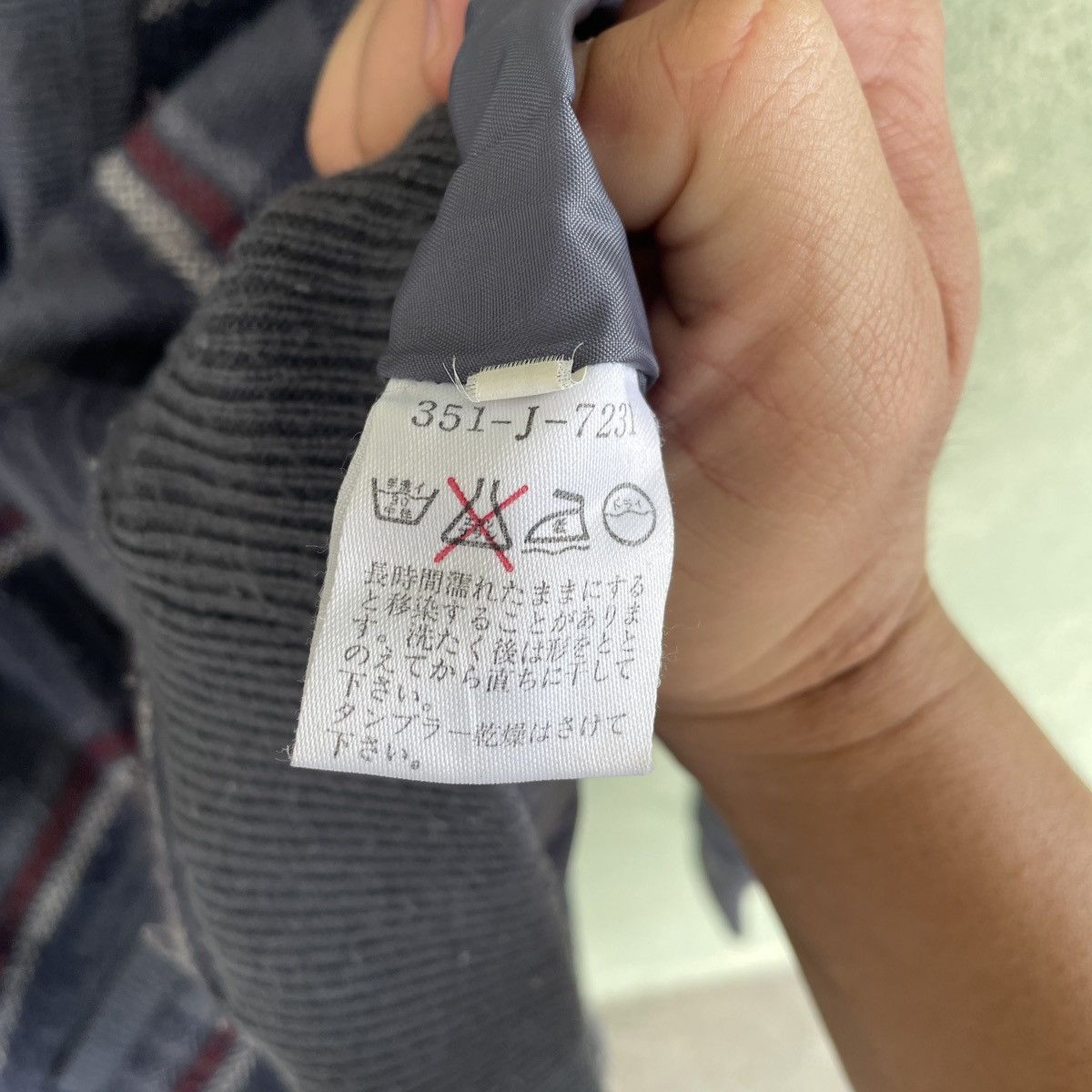 Aran Isles Knitwear × Japanese Brand Vintage Japan Kosugi Checkred Cardigan Knitwear Rare Size US M / EU 48-50 / 2 - 8 Thumbnail