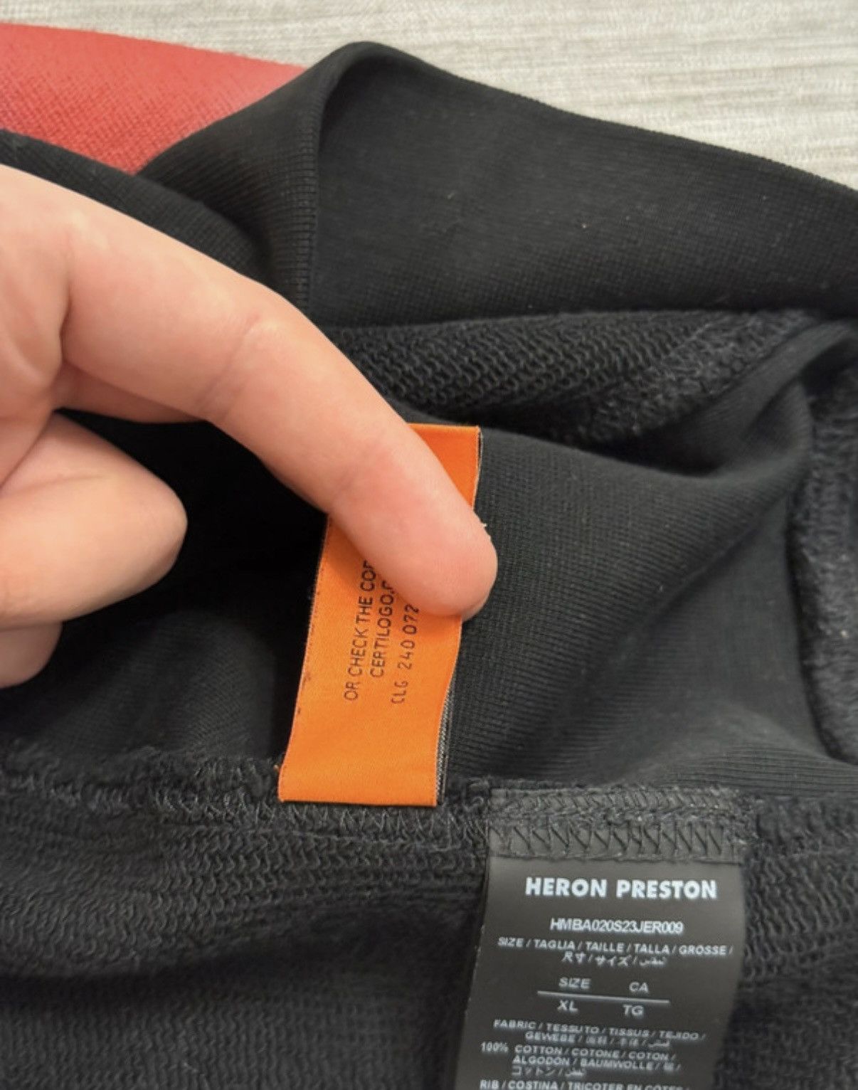 Heron Preston Heron Preston Beware Of Dog sweatshirt Size US XL / EU 56 / 4 - 11 Thumbnail