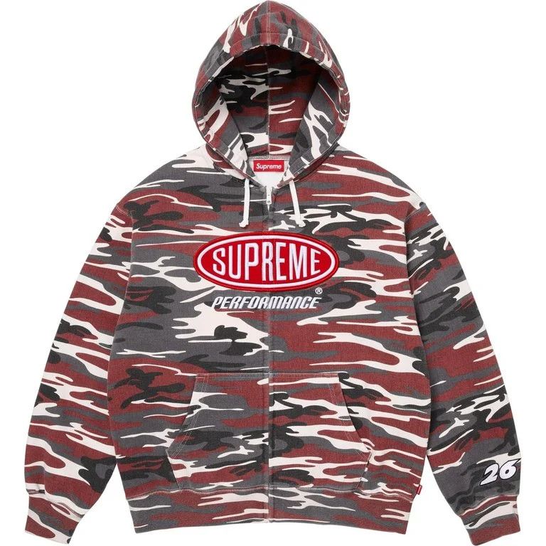 Supreme Performance Zip Up Hooded Sweatshirt Size US L / EU 52-54 / 3 - 1 Preview