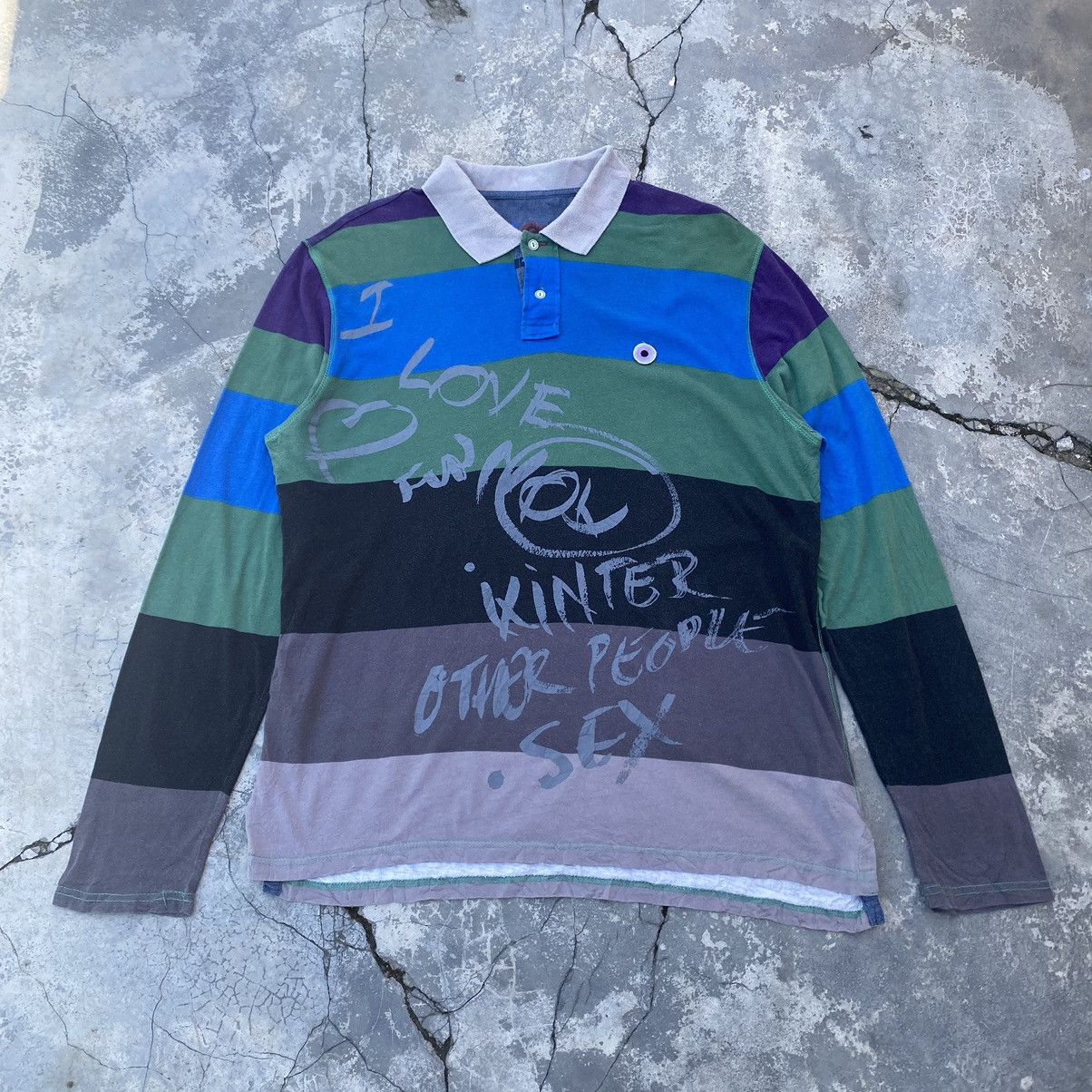 Desigual DESIGUAL LOVE SEX POLO Size US XL / EU 56 / 4 - 3 Thumbnail