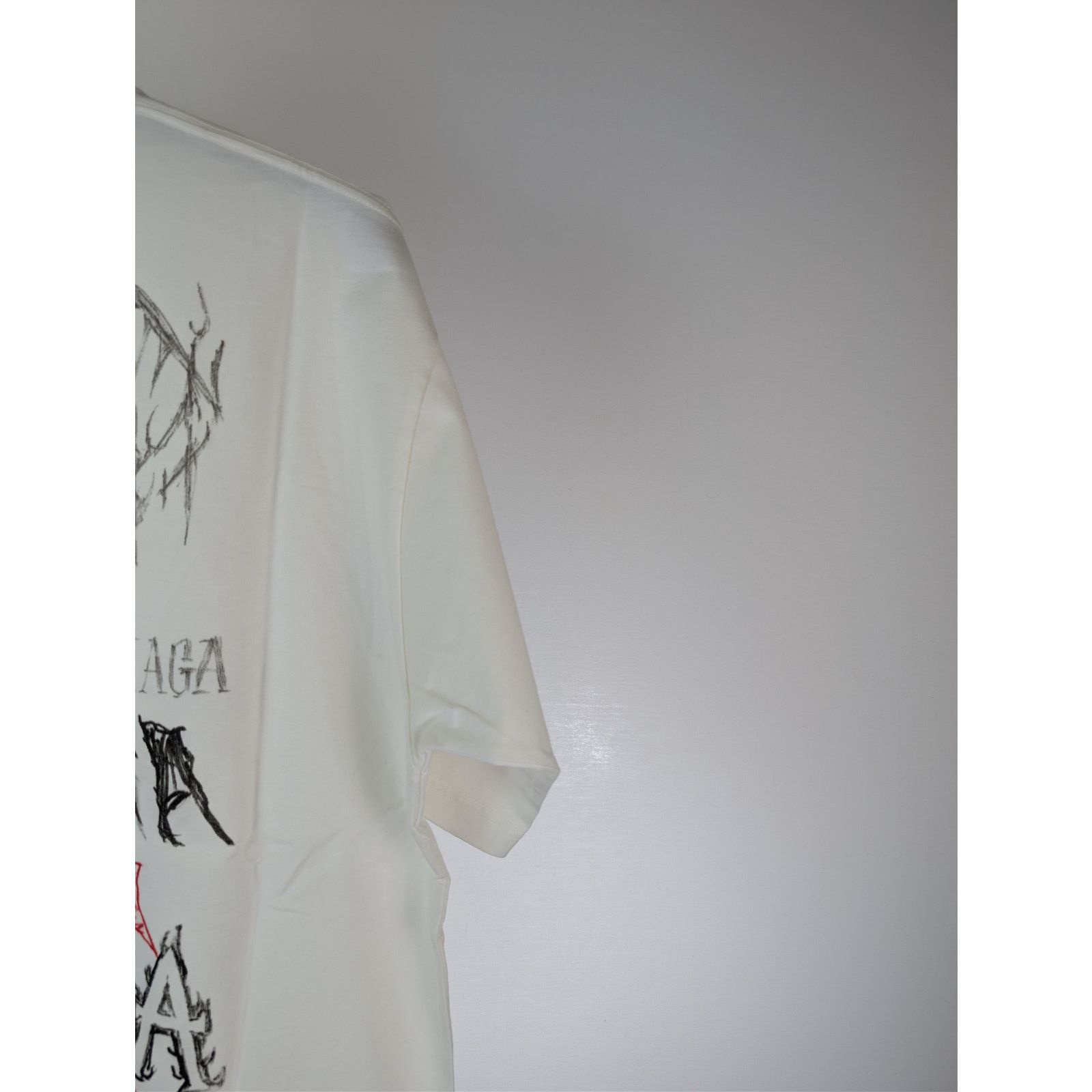 Balenciaga o1rshd1 Heavy Graphic Print DIY Metal Logo T-shirt in White Size US S / EU 44-46 / 1 - 13 Thumbnail