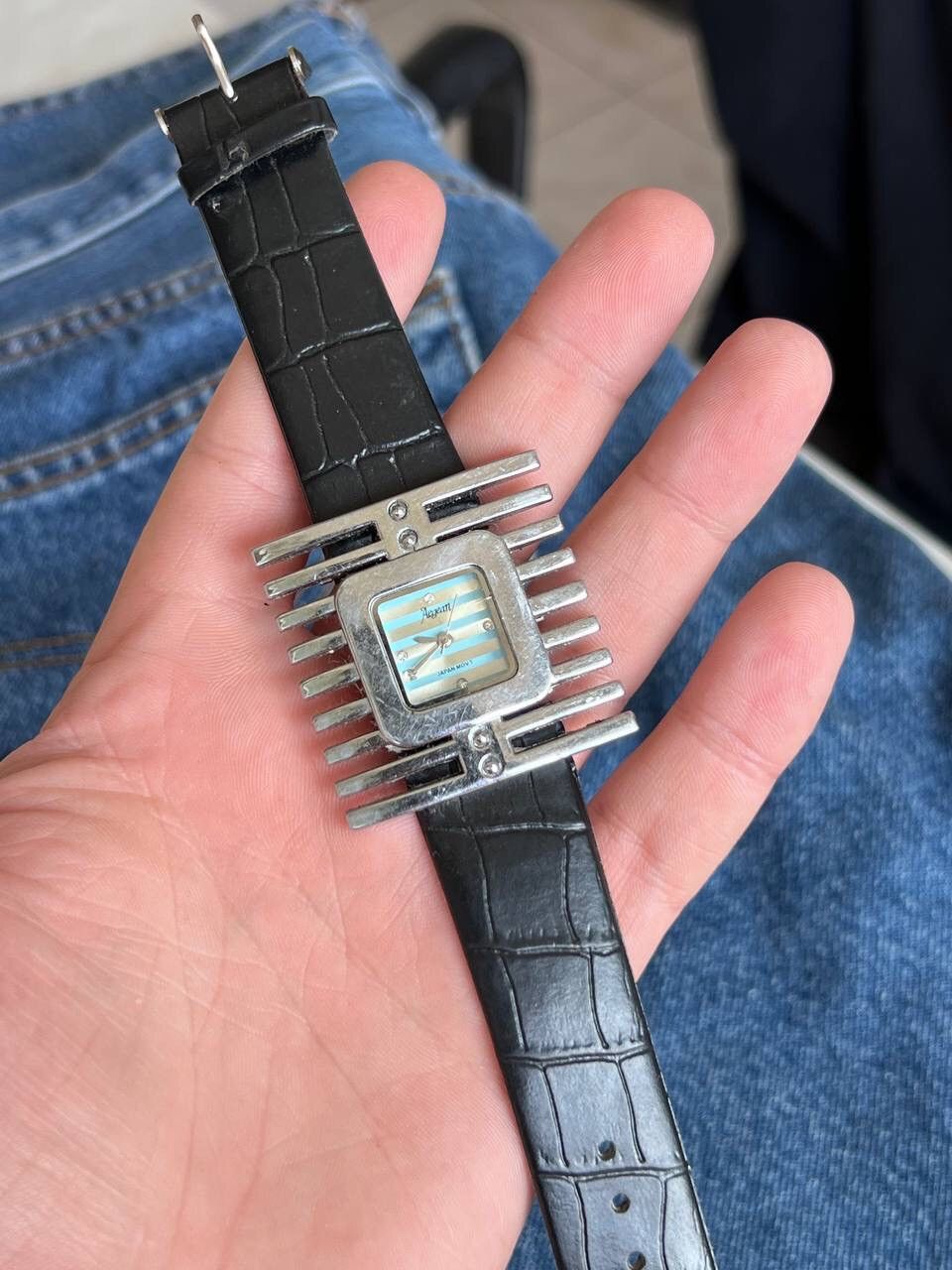 Other Vintage 90s dial futuristic style quartz silver watch Japan Size ONE SIZE - 3 Thumbnail