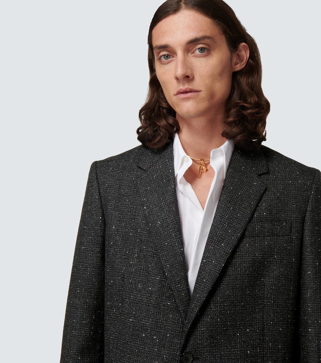 Versace o1y0425 Blazer in Black Size US L / EU 52-54 / 3 - 2 Thumbnail