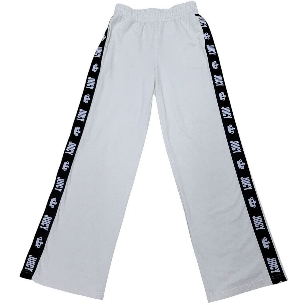 Juicy Couture Juicy by Juicy Couture Hi-Rise Track Pants Cream Size Medium Size 26" / US 2 / IT 38 - 5 Thumbnail
