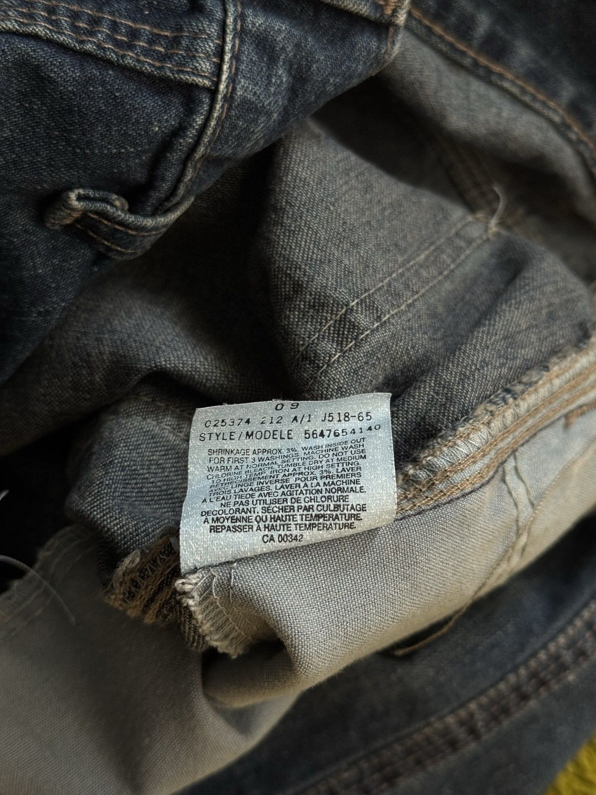 Levi's Levis 2000s vintage denim shorts Y2K Size US 38 / EU 54 - 8 Thumbnail