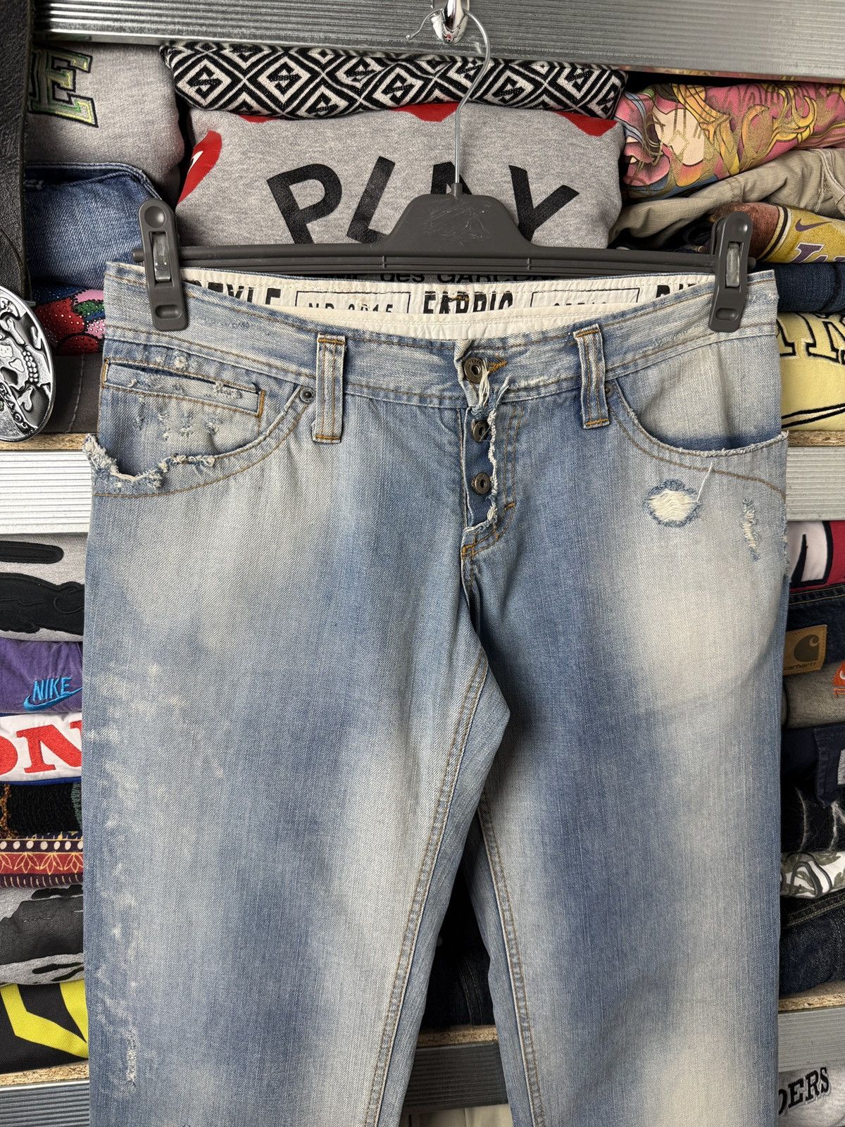 Dolce & Gabbana Vintage Dolce&Gabbana Jeans Distressed tornado style Size US 31 - 3 Thumbnail