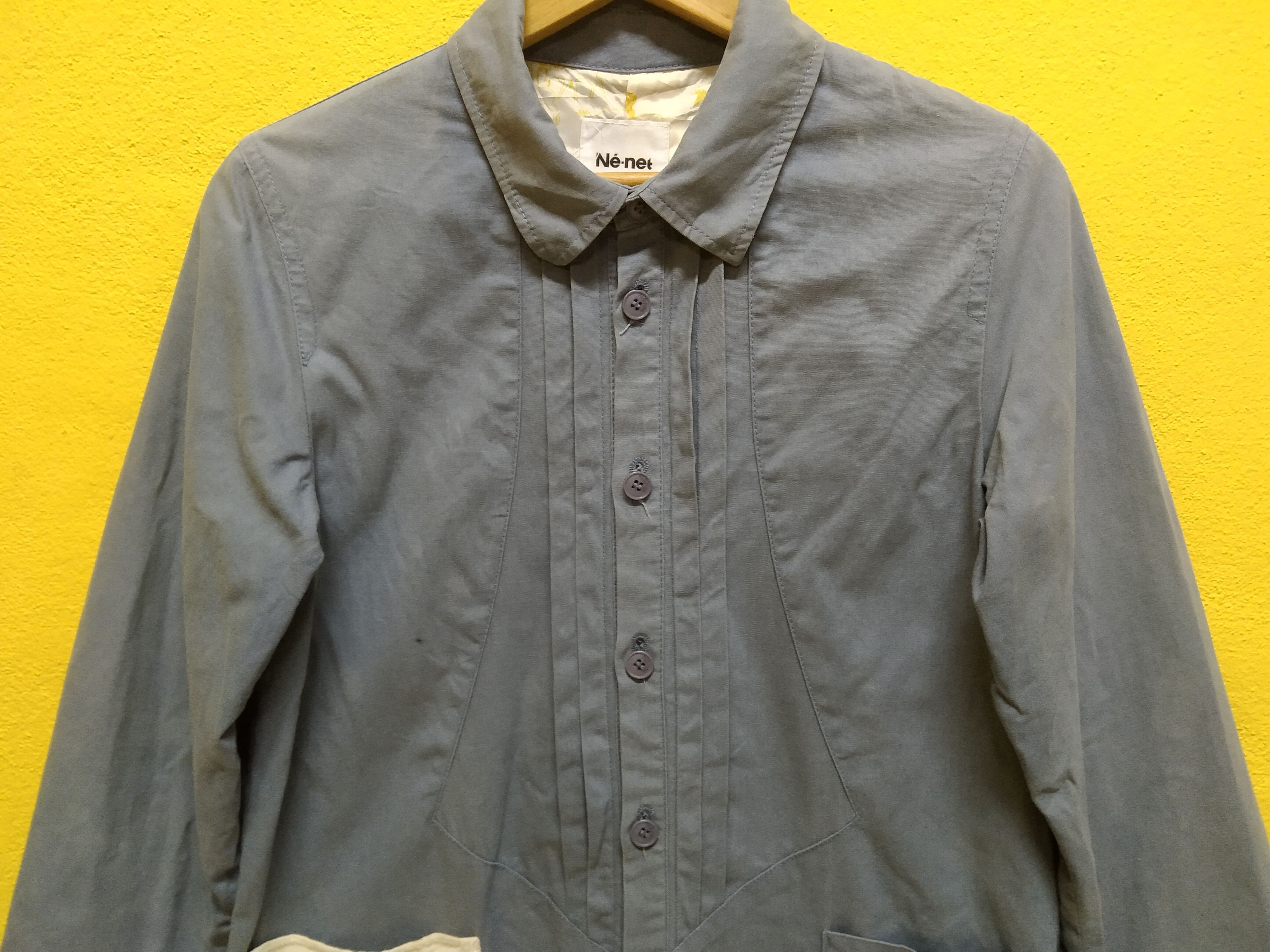 Issey Miyake × Ne-Net Ne Net By Issey Miyake Long Jacket Size US M / EU 48-50 / 2 - 9 Thumbnail