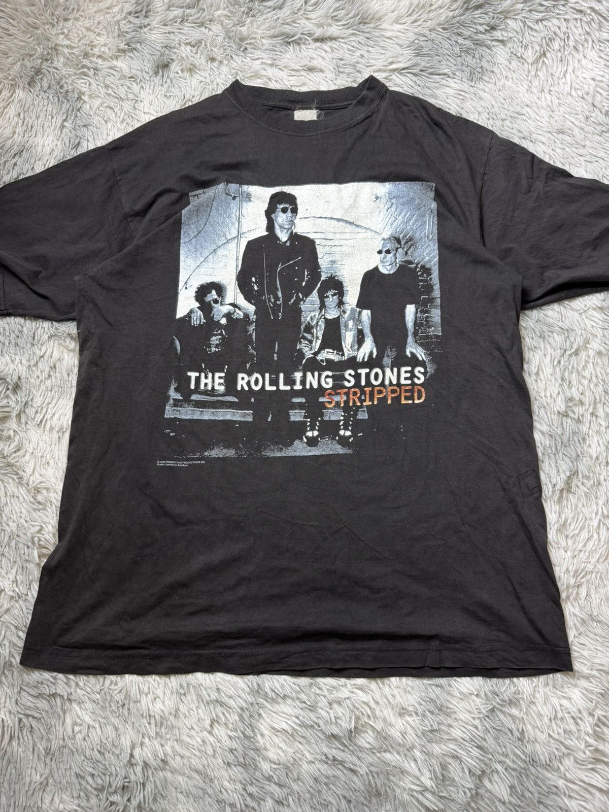 Band Tees Vintage The Rolling Stones Size US XL / EU 56 / 4 - 1 Thumbnail