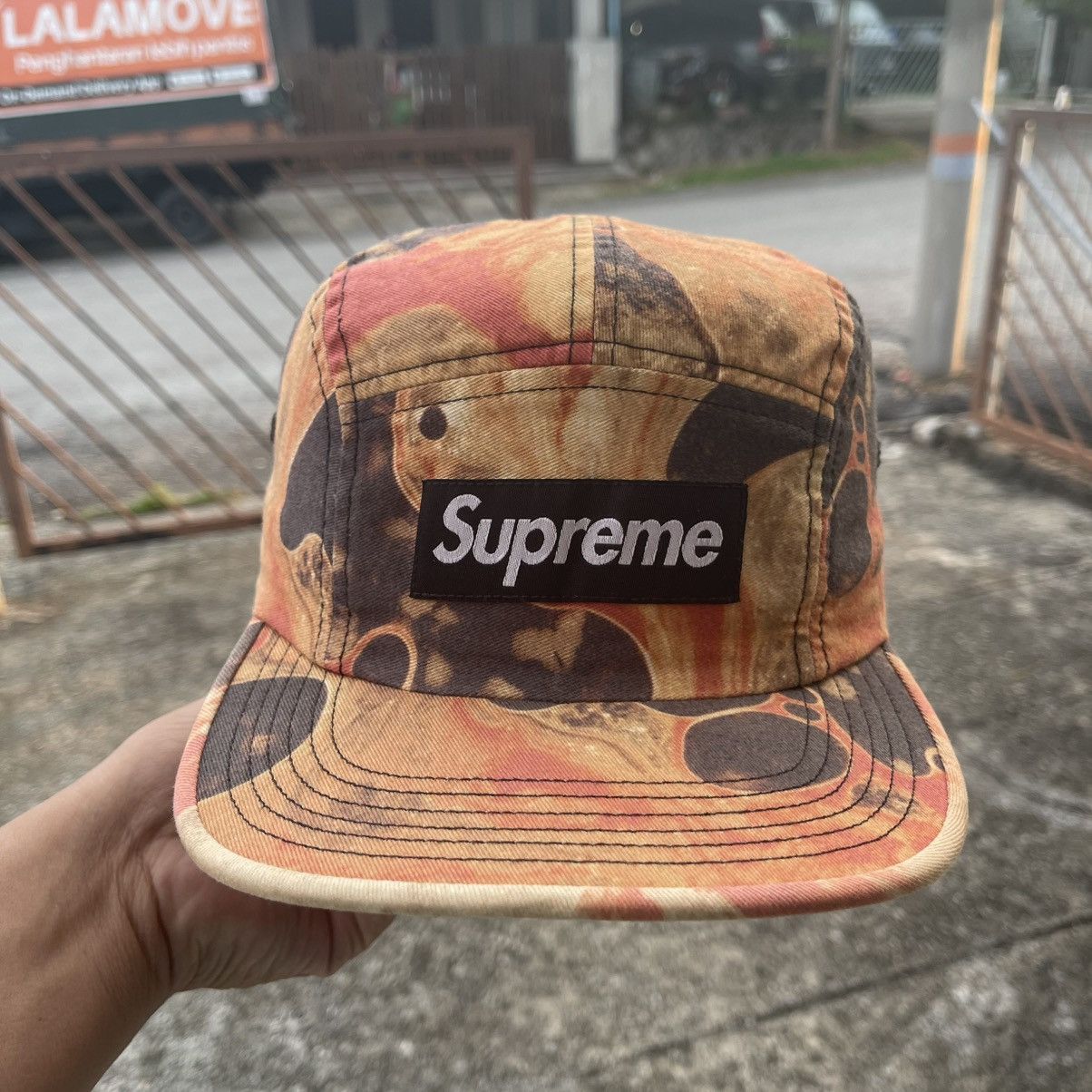 Supreme Supreme FW17 Blood and Semen Camp Cap - Andres Serrano Size ONE SIZE - 8 Thumbnail