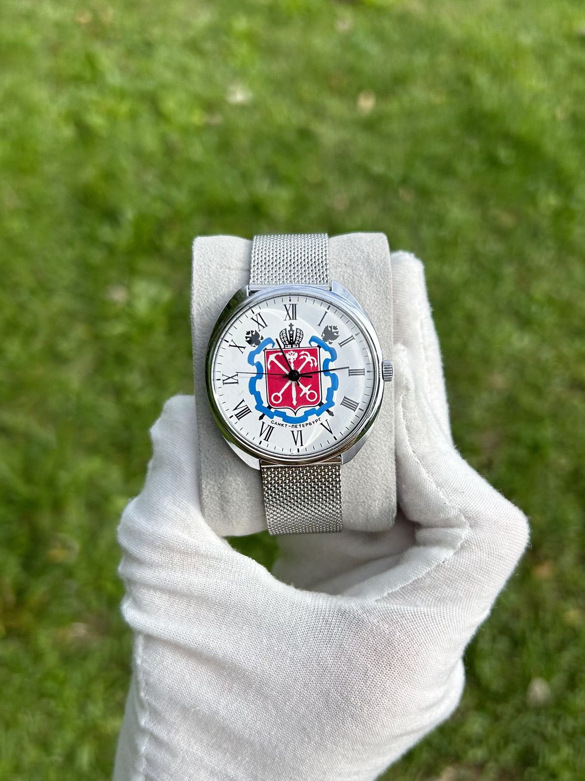 Vintage Vintage Watch Raketa Retro Mechanical Authentic 1980s Size ONE SIZE - 10 Thumbnail