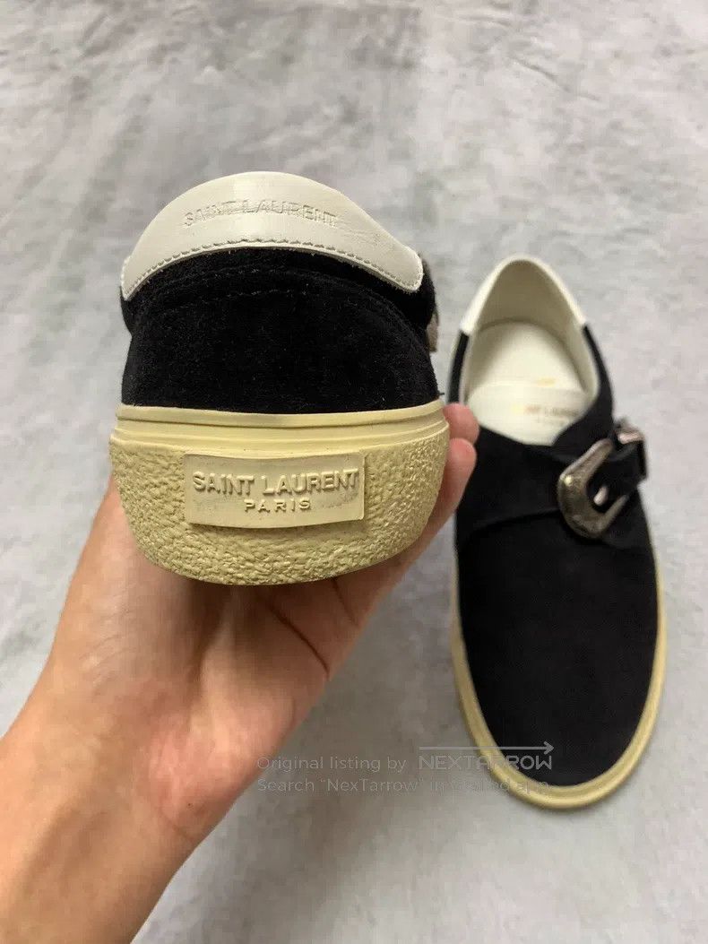 Saint Laurent Paris Saint Laurent Paris Carved Suede Board Shoes Size US 8.5 / EU 41-42 - 3 Thumbnail