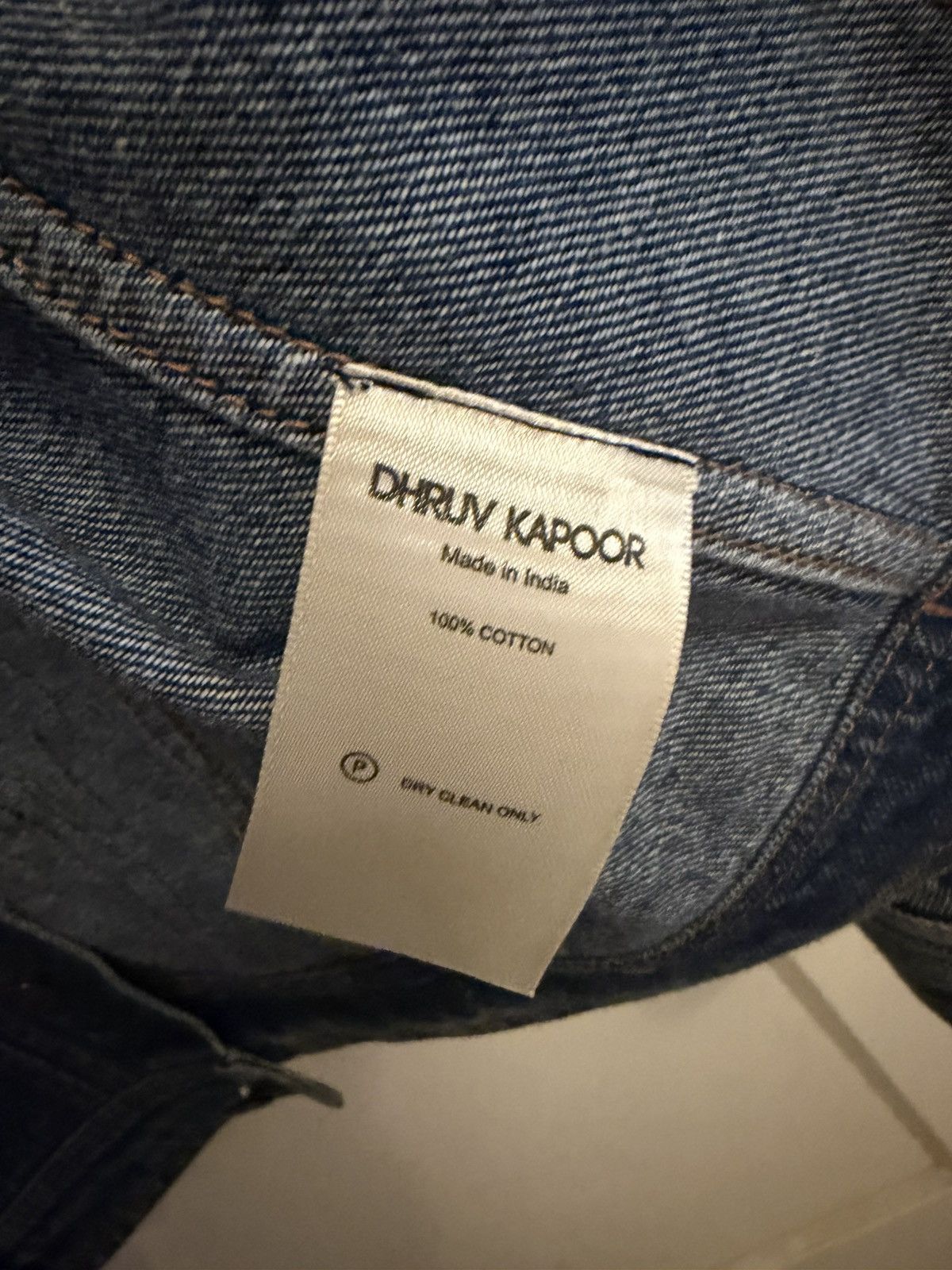 Other DHRUV KAPOOR EMBROIDERED DENIM JACKET Size US M / EU 48-50 / 2 - 6 Thumbnail