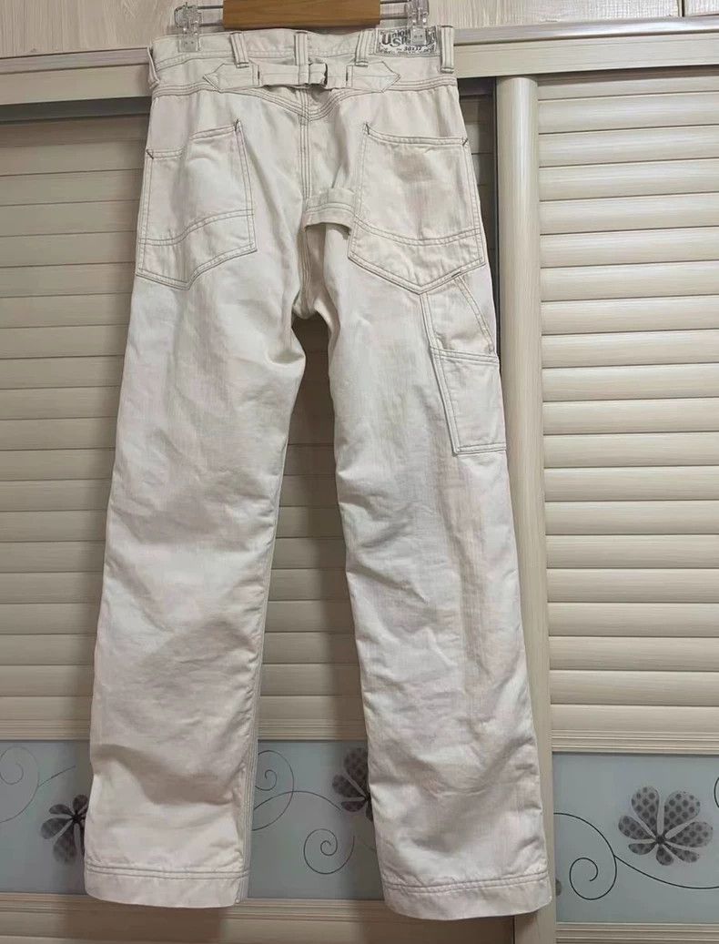 Freewheelers Freewheelers White herringbone work pants Size US 30 / EU 46 - 2 Thumbnail