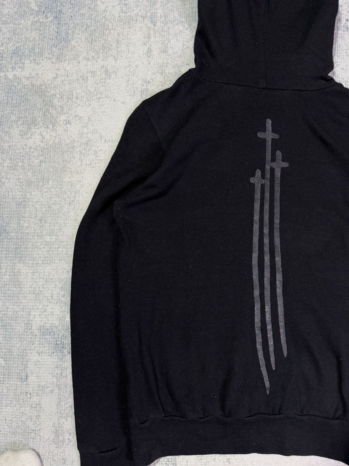 Chrome Hearts Vertical Script RS3 Cross Zip up Size M / US 6-8 / IT 42-44 - 8 Thumbnail