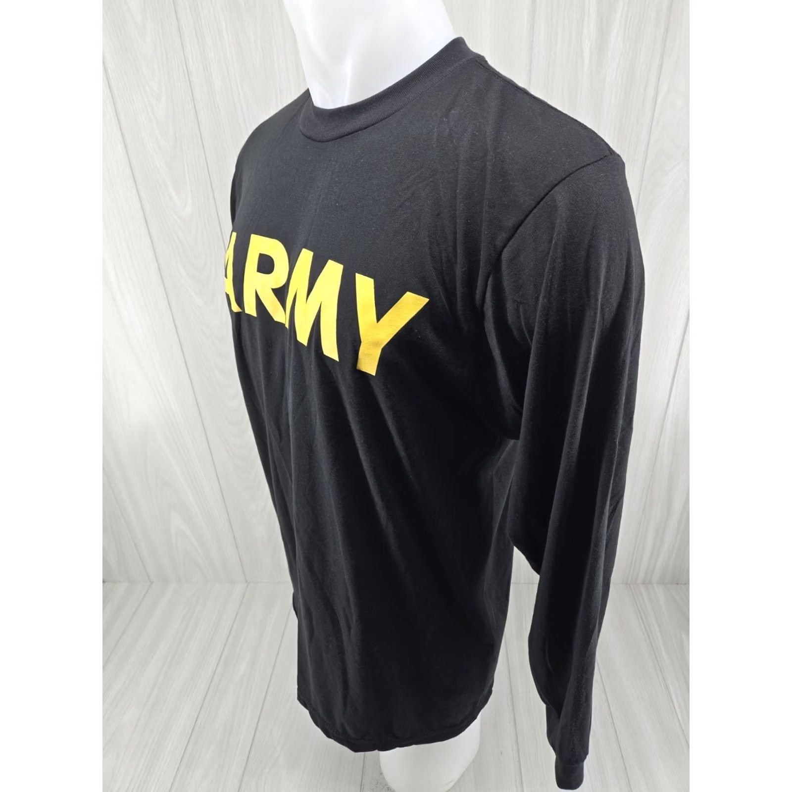Vintage US Army APFU PT Long Sleeved Shirt Black M Mens Size US M / EU 48-50 / 2 - 5 Thumbnail
