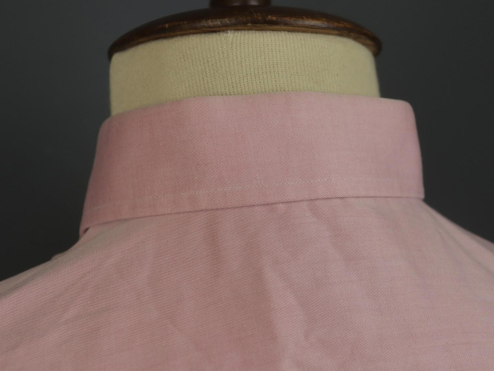 Eton Eton Pink 100% Cotton Collar Dress Shirt Size 39 Size 38R - 11 Thumbnail