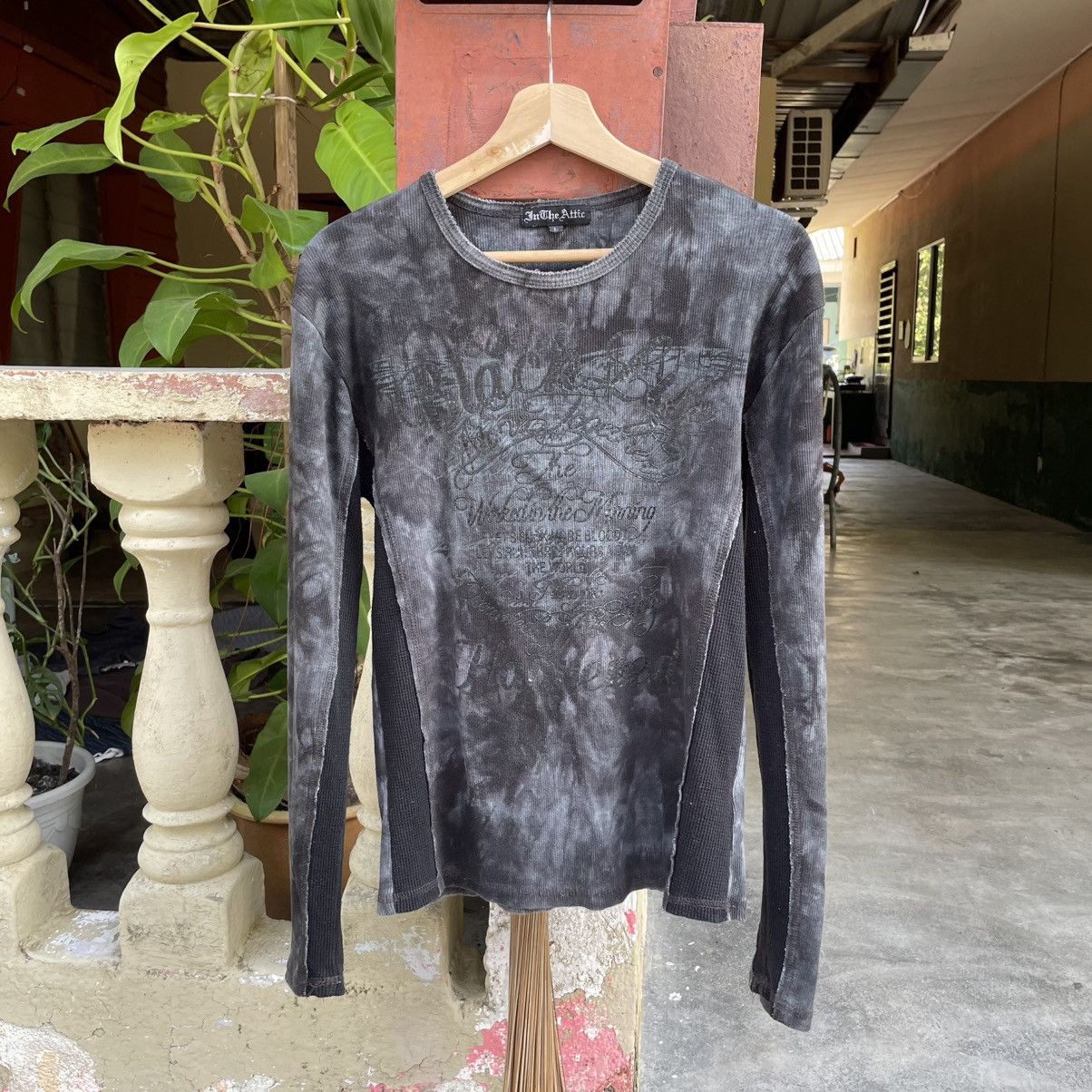 In The Attic IN THE ATTIC homme Poem Long Sleeve T-Shirt Size US L / EU 52-54 / 3 - 1 Thumbnail