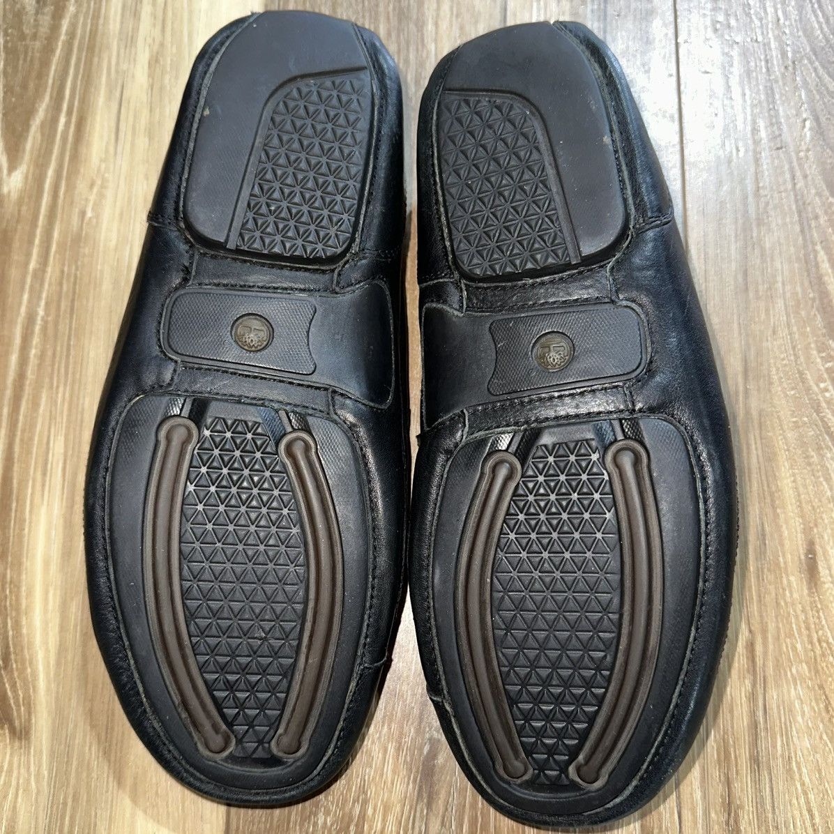 Timberland Timberland Leather Driving Slip On Style Loafers, Black, 9.5 Size US 9.5 / EU 42-43 - 7 Thumbnail