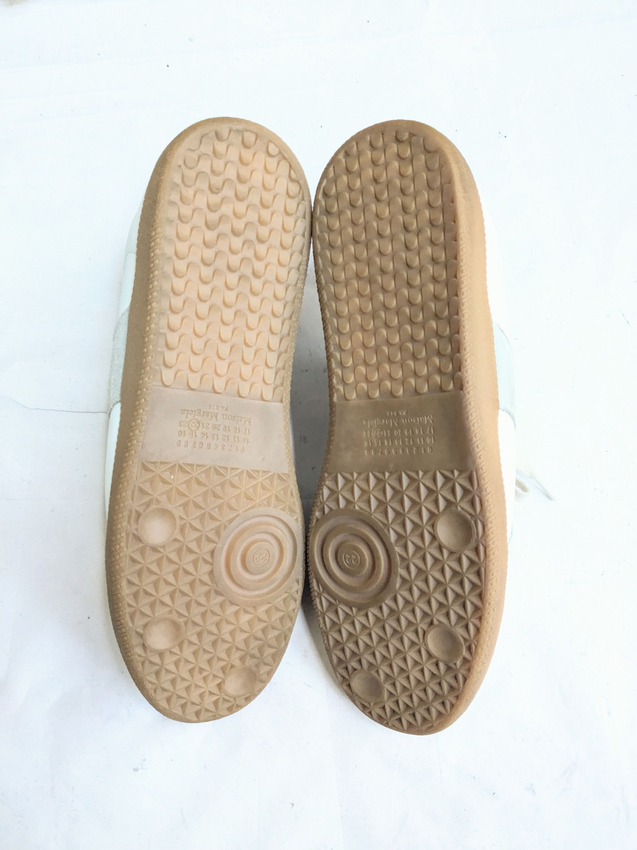 Maison Margiela Maison Mairgiela Replica GAT White Gray 14 47 Low Tops Size US 14 / EU 47 - 14 Thumbnail