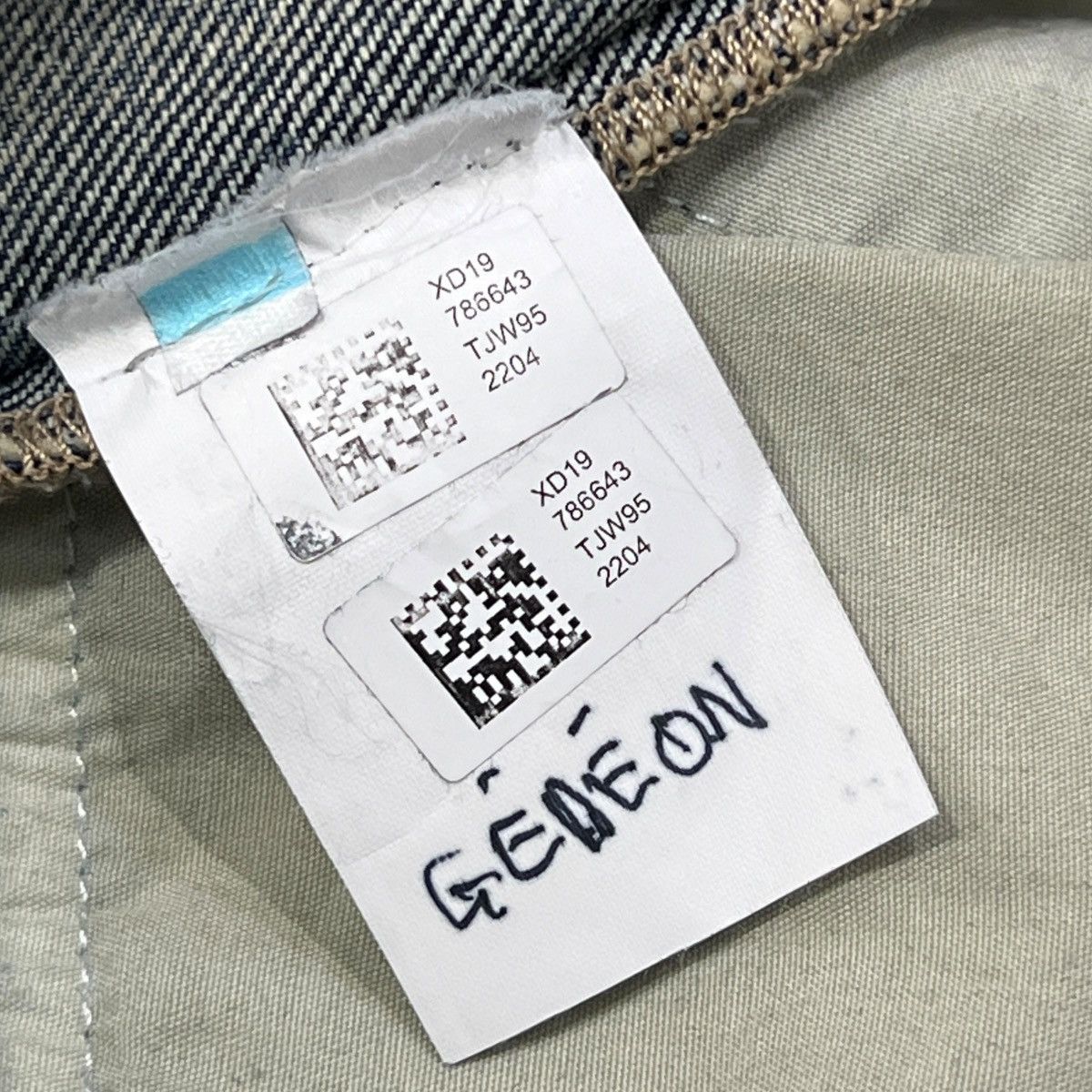Balenciaga BALENCIAGA 24SS Demna Gvasalia Destroyed Cotton Buggy Pants Size US 30 / EU 46 - 6 Thumbnail