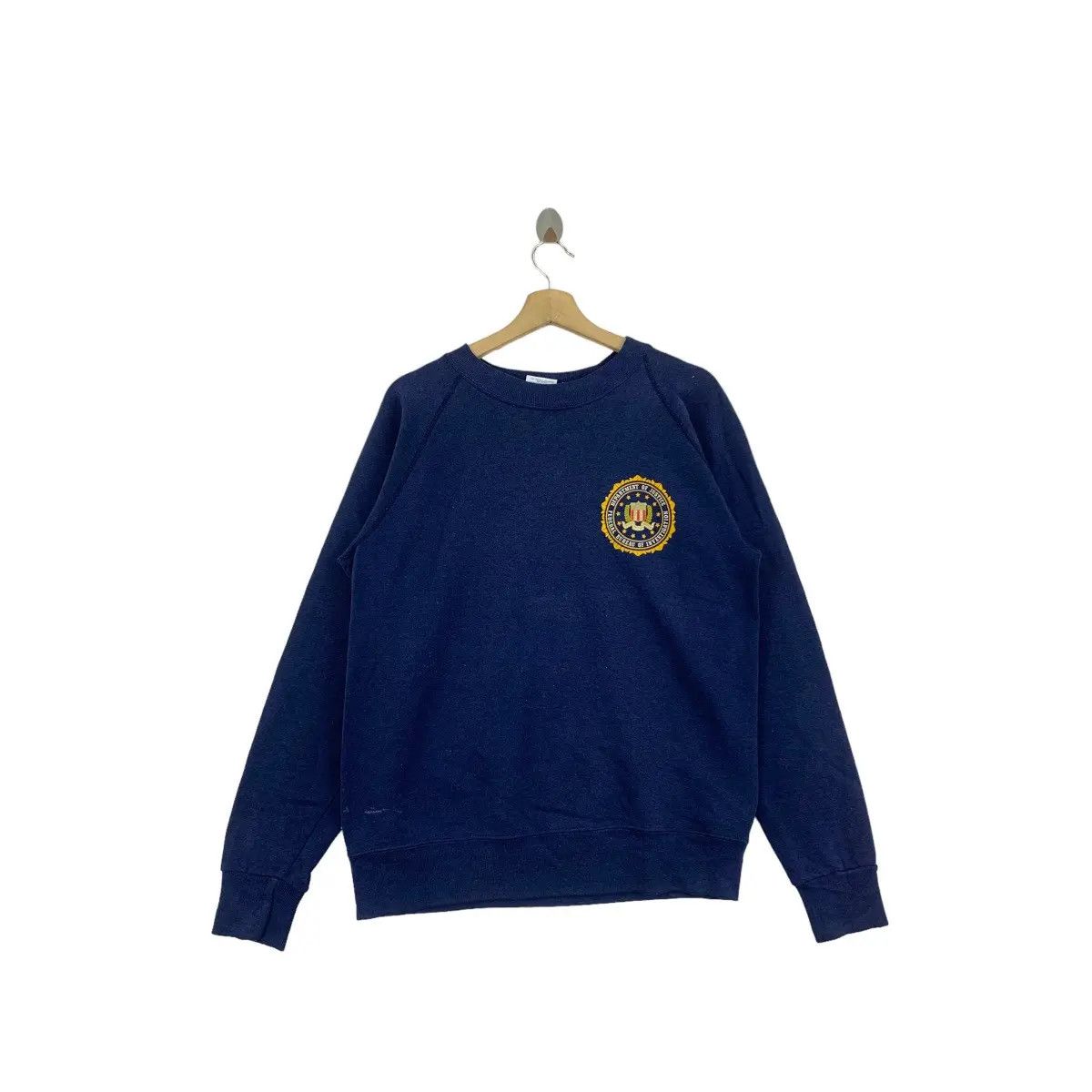 Vintage Vintage 80’ FBI Federal Bureau Investigation Justice Size L / US 10 / IT 46 - 1 Thumbnail