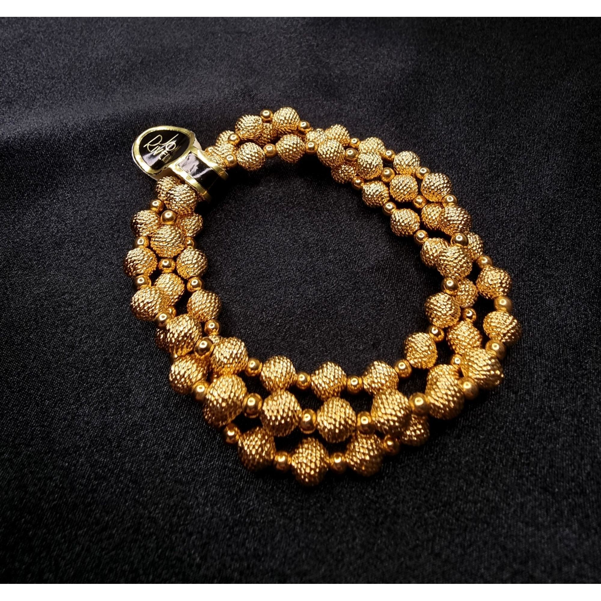 Joan Rivers Vintage Joan Rivers Classics Collection Gold-Tone Beaded Tri Size ONE SIZE - 3 Thumbnail