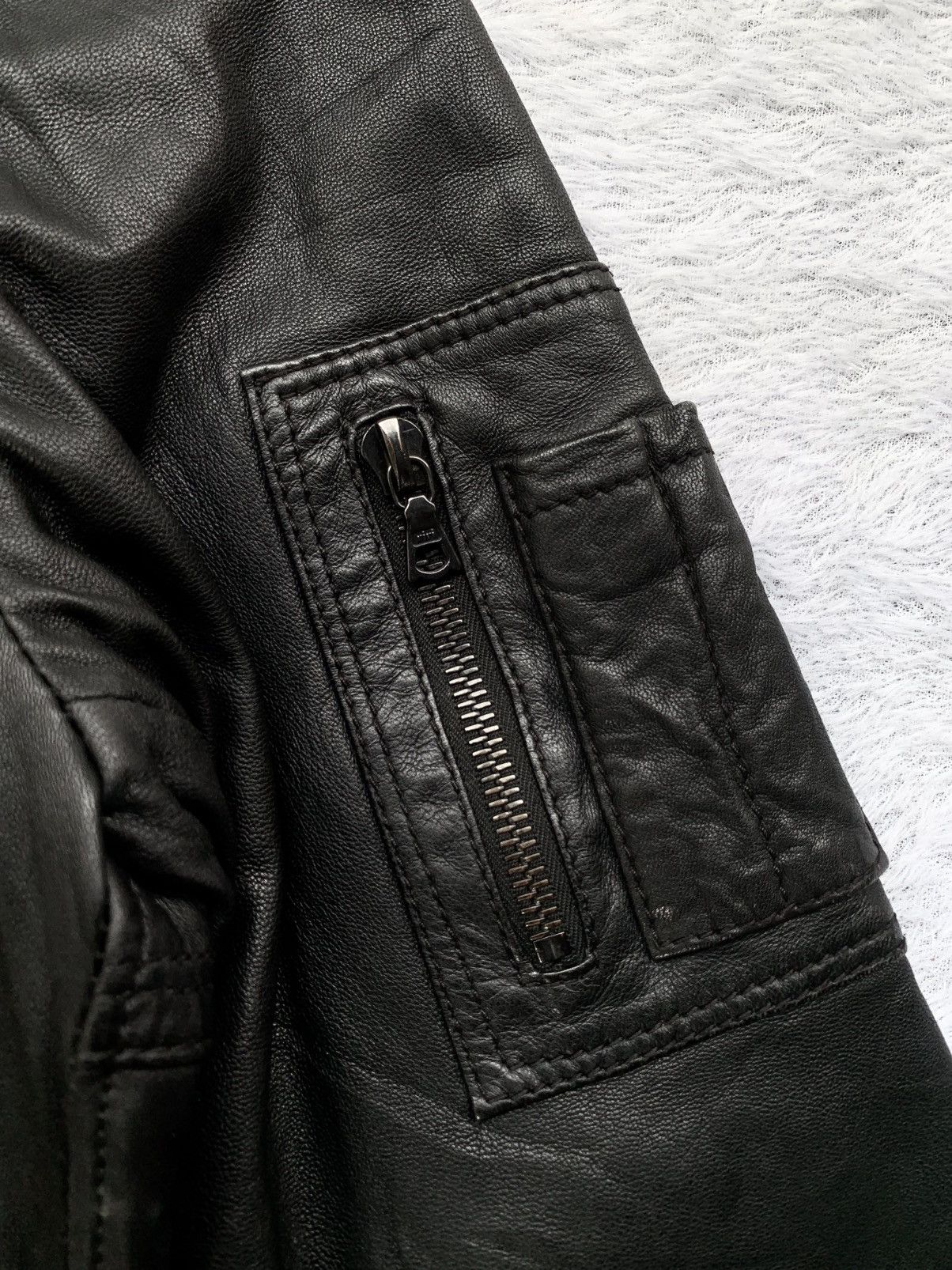 Neil Barrett Laced up military leather jacket Size US M / EU 48-50 / 2 - 11 Thumbnail